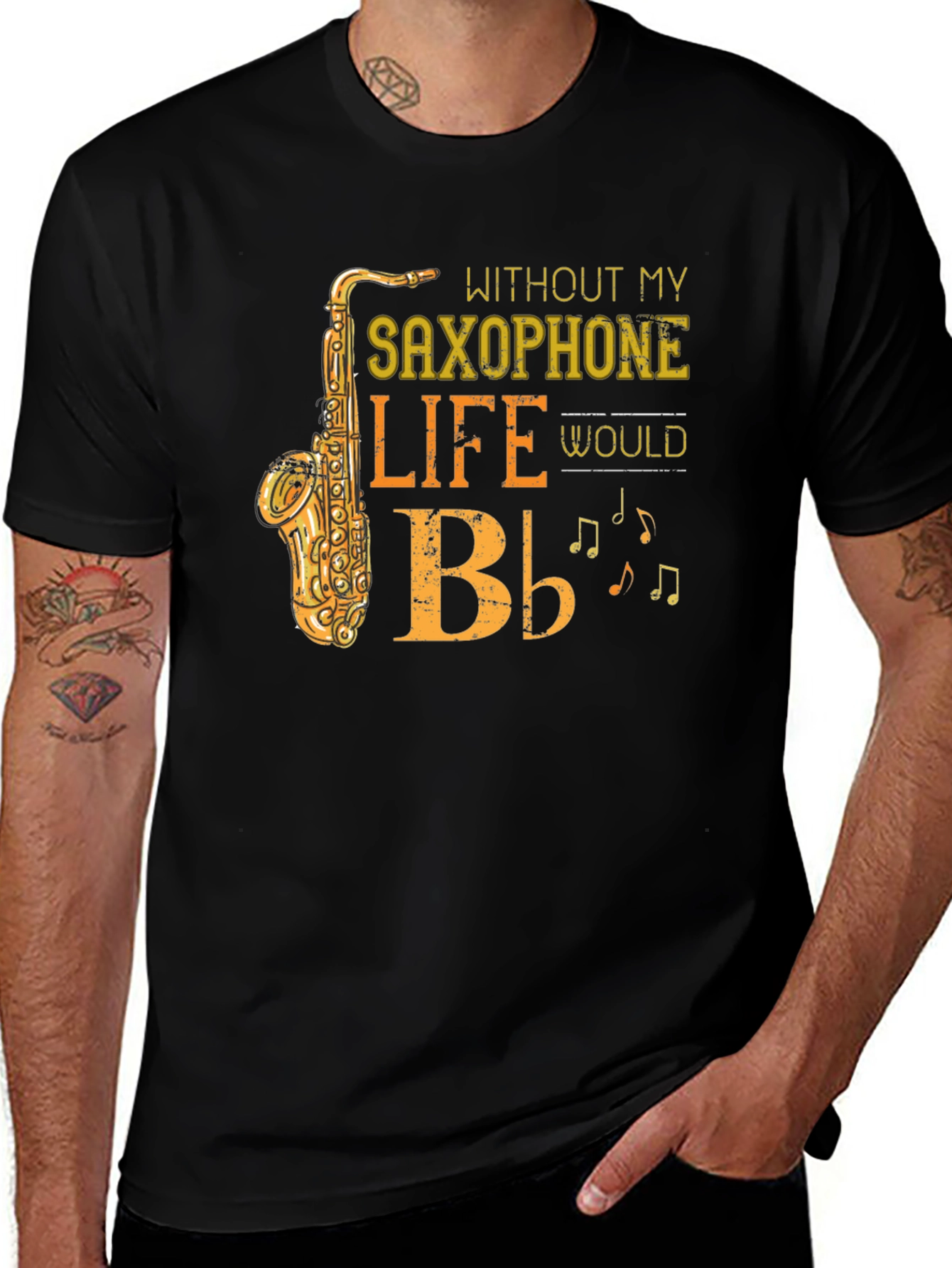Saxophone Life T-Shirt - Music Lovers Tee