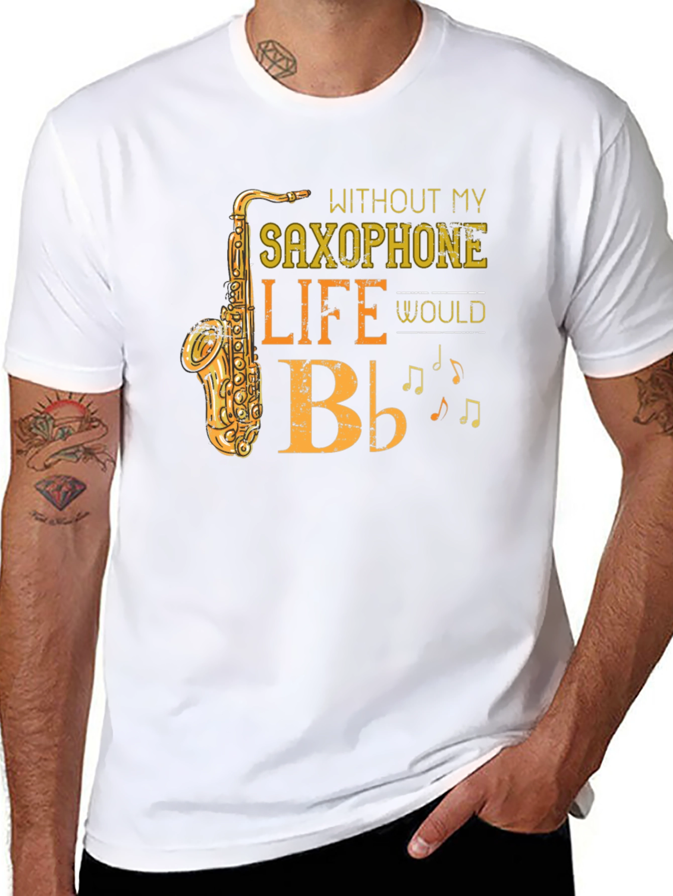 Saxophone Life T-Shirt - Music Lovers Tee