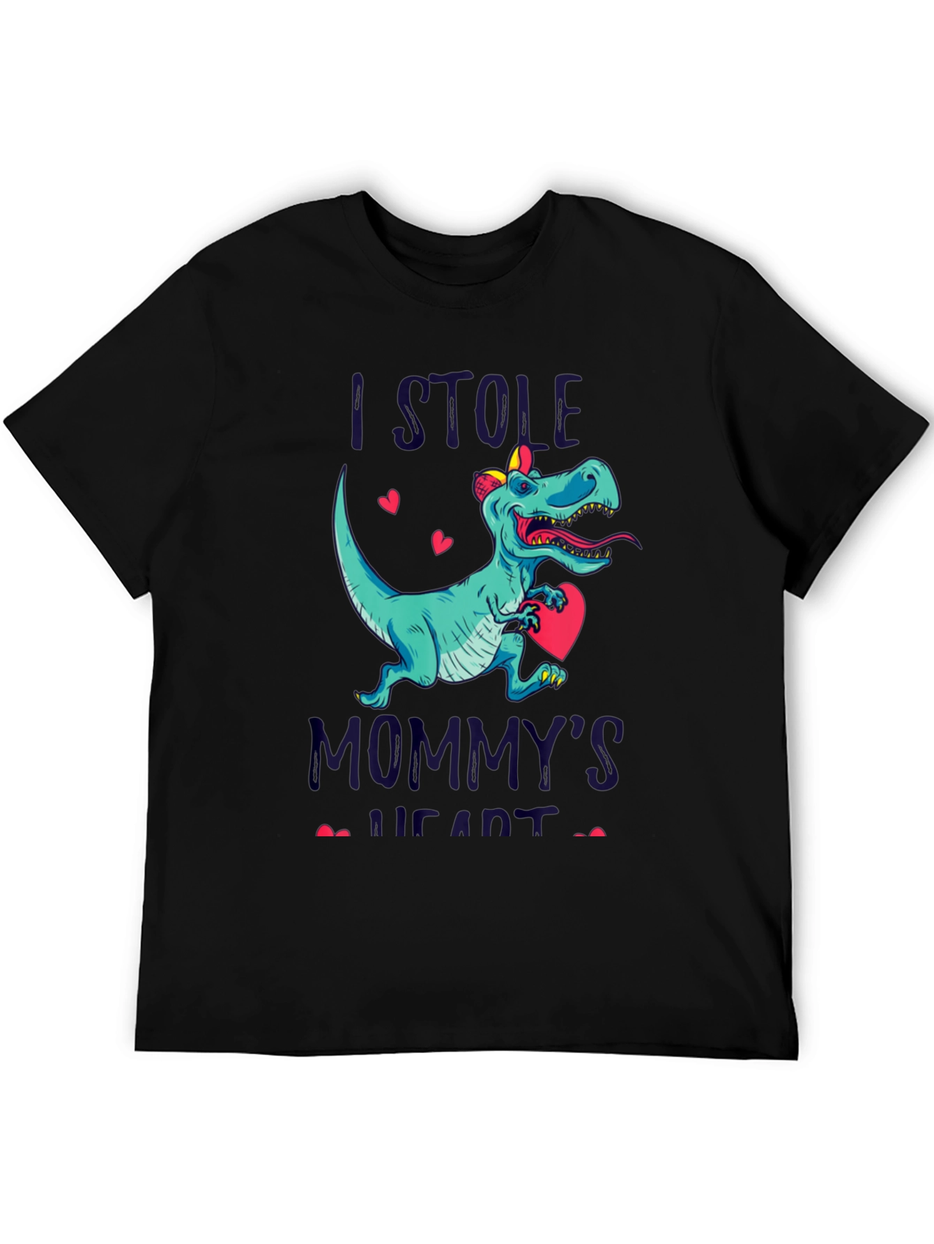 I Stole Mommys Heart T-Rex Graphic Tee