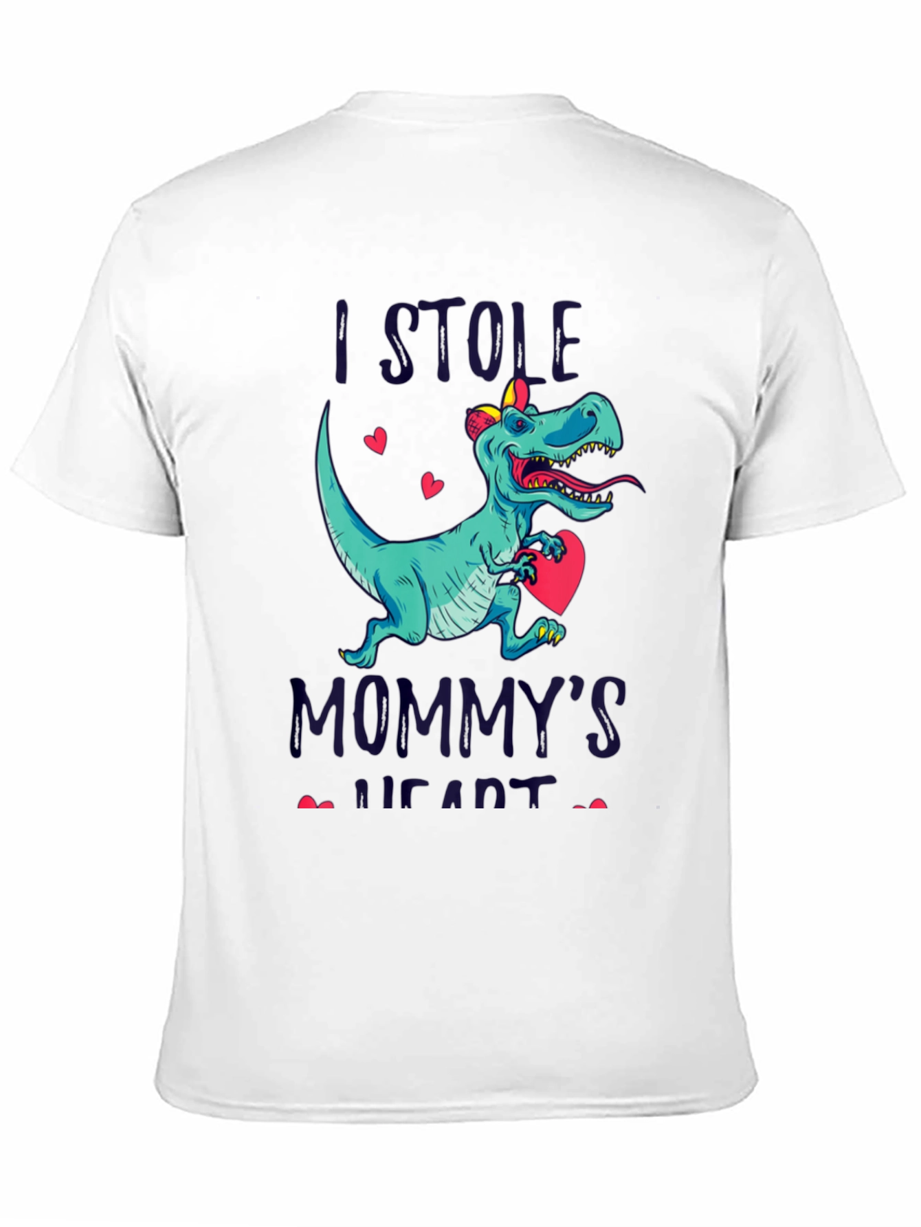 I Stole Mommys Heart T-Rex Graphic Tee