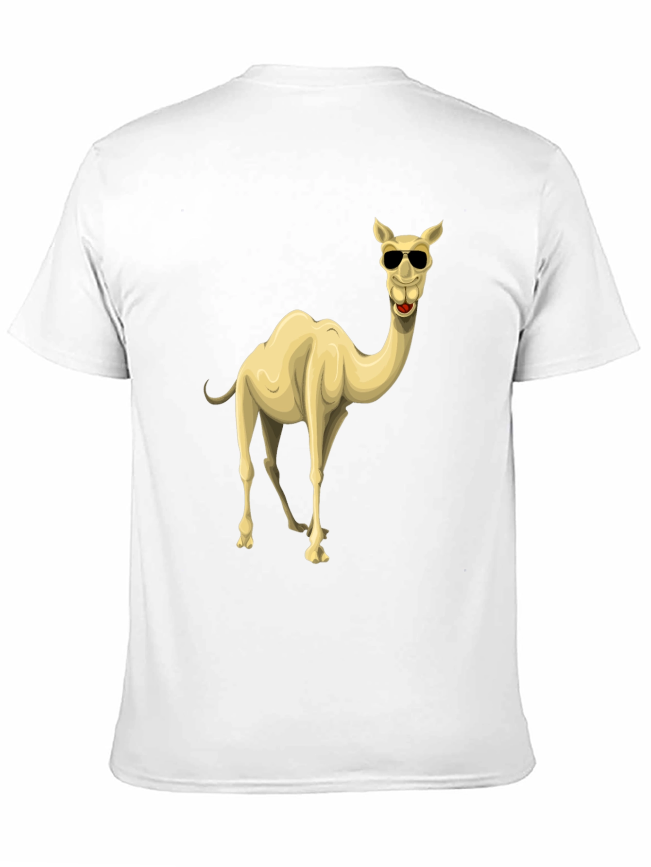 Cool Camel Black Graphic T-Shirt