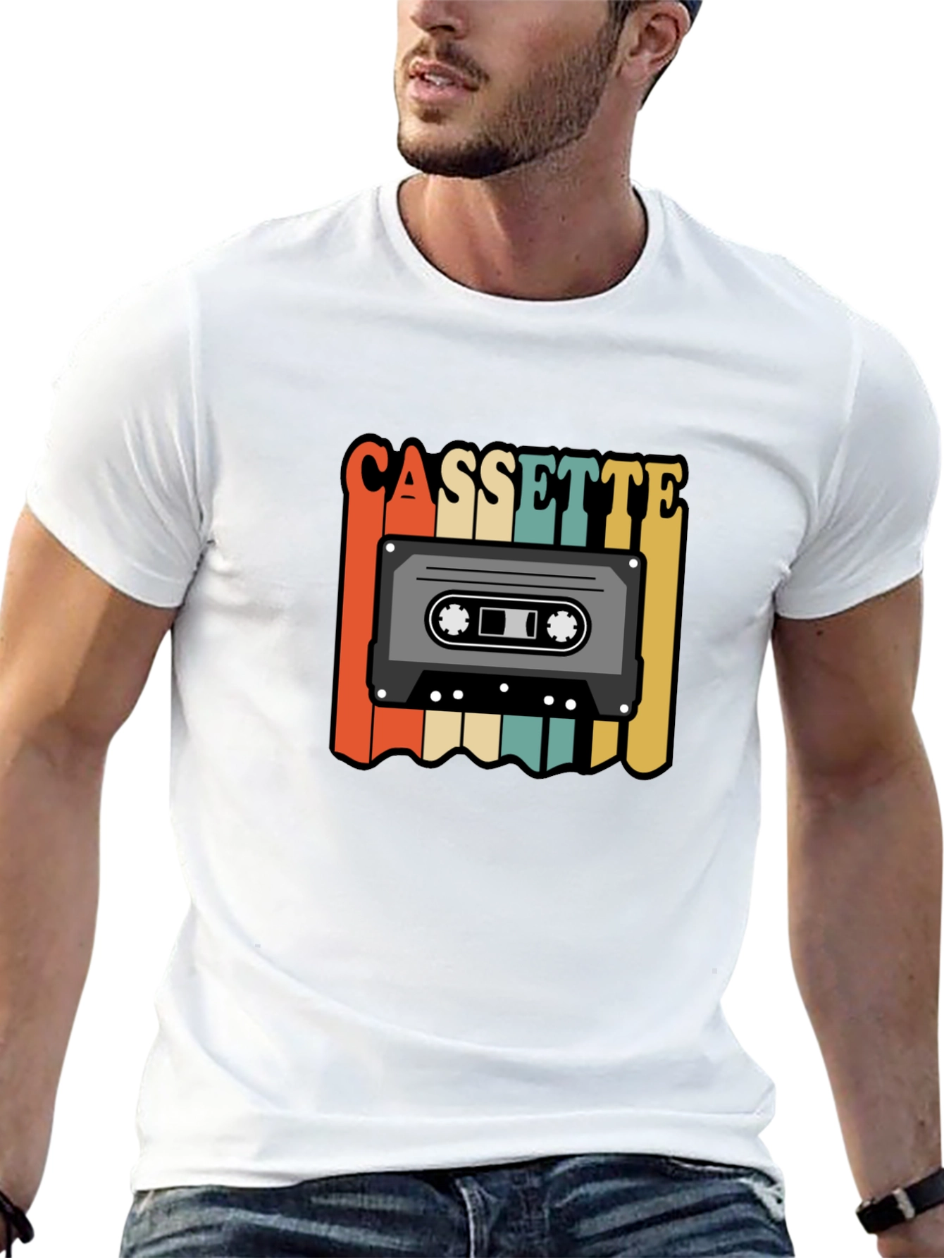 Retro Cassette Tape Graphic Tee