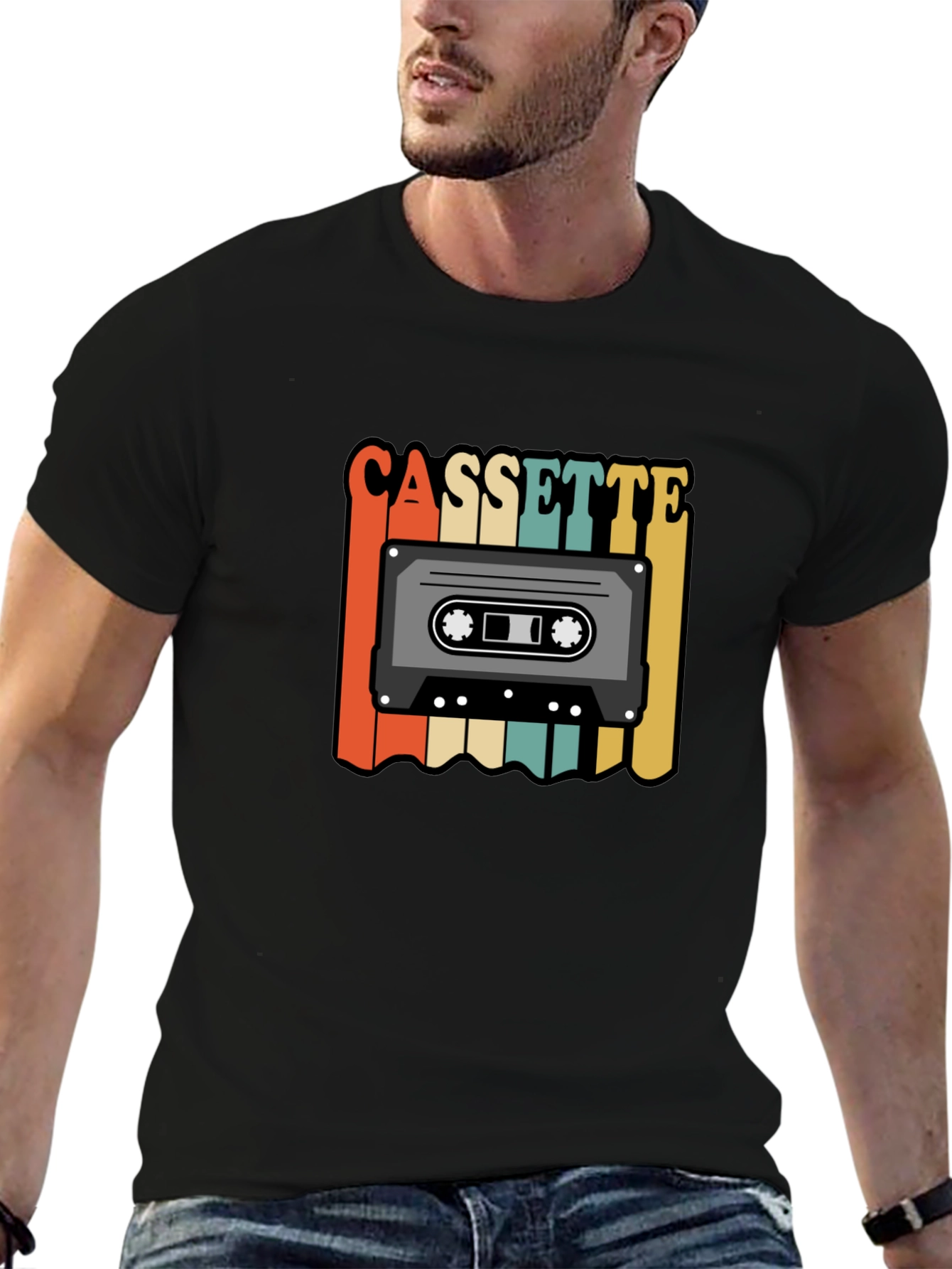 Retro Cassette Tape Graphic Tee
