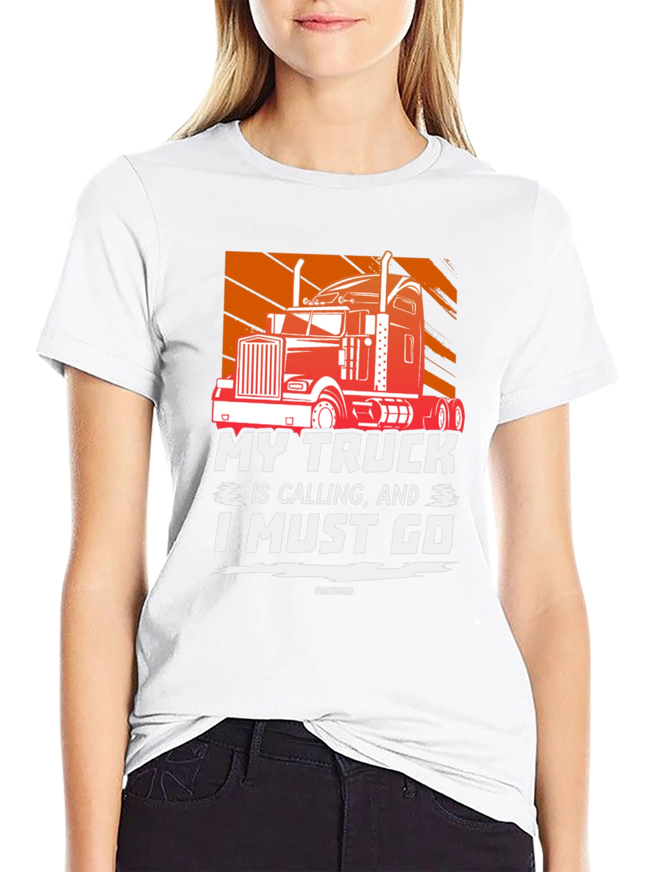 My Truck is Calling Mens Graphic T-Shirt