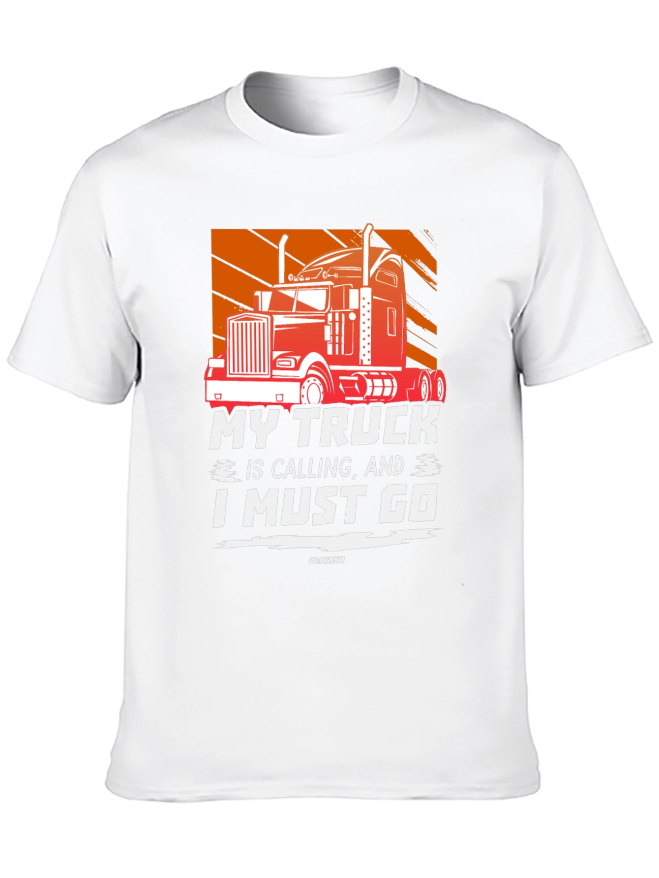 My Truck is Calling Mens Graphic T-Shirt
