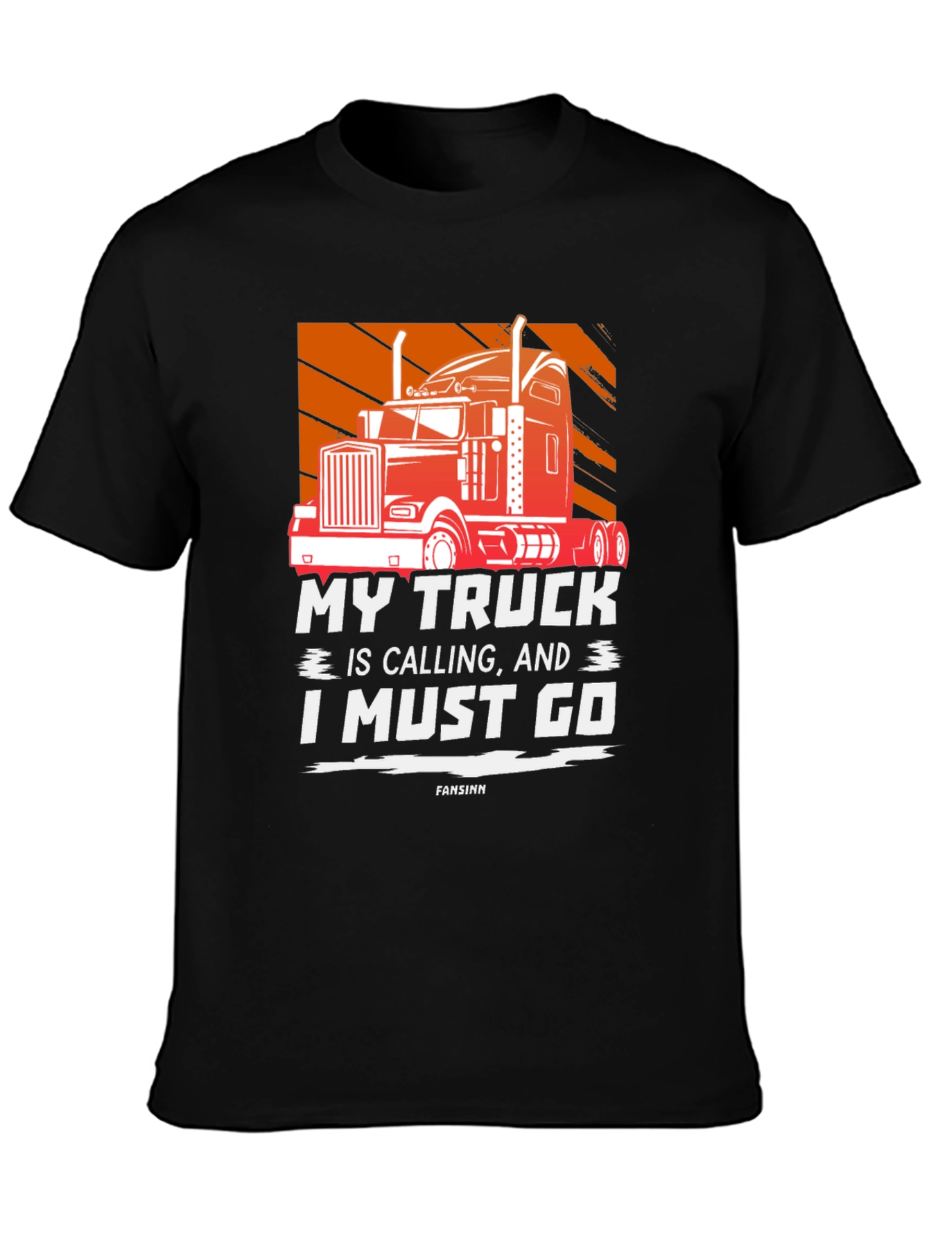 My Truck is Calling Mens Graphic T-Shirt