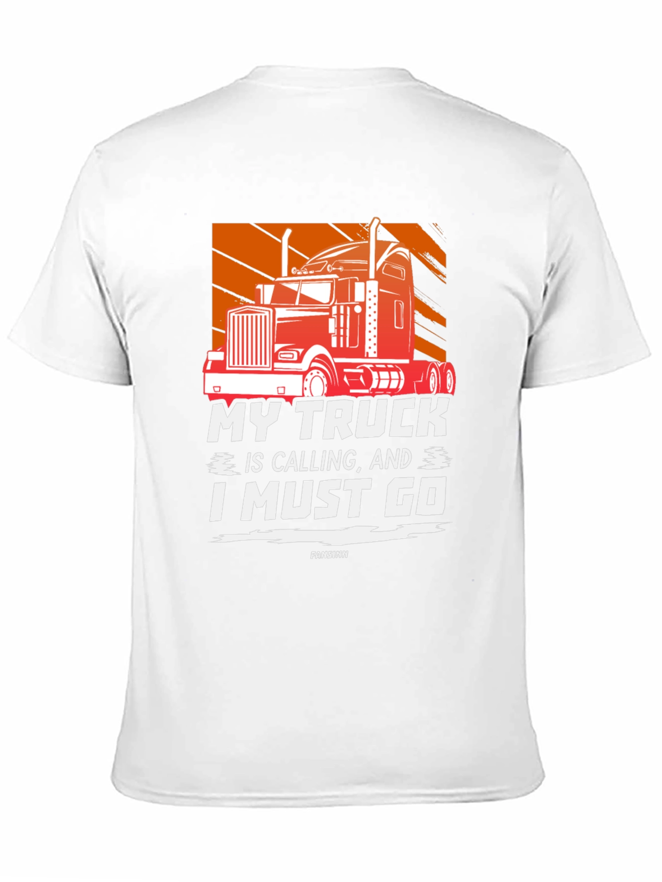 My Truck is Calling Mens Graphic T-Shirt