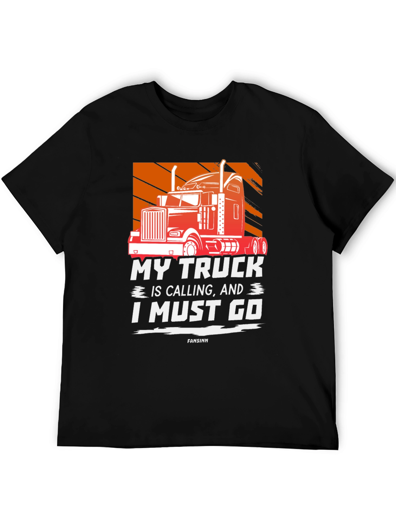 My Truck is Calling Mens Graphic T-Shirt