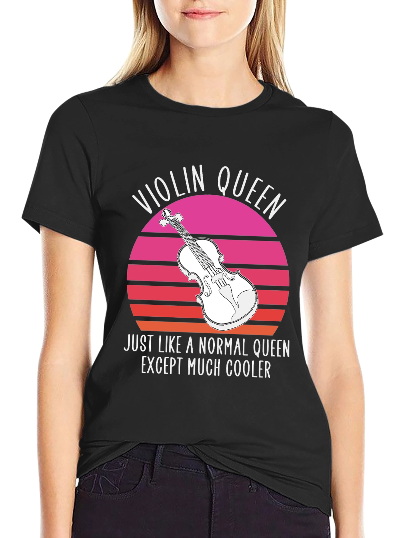 Violin Queen T-Shirt - Musician Gift