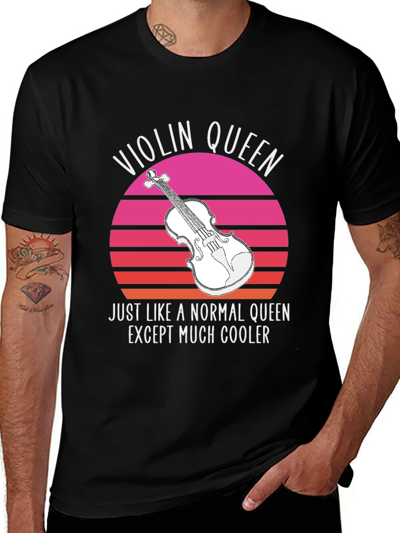Violin Queen T-Shirt - Musician Gift