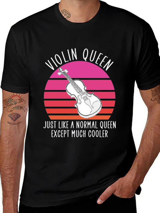 Violin Queen T-Shirt - Musician Gift