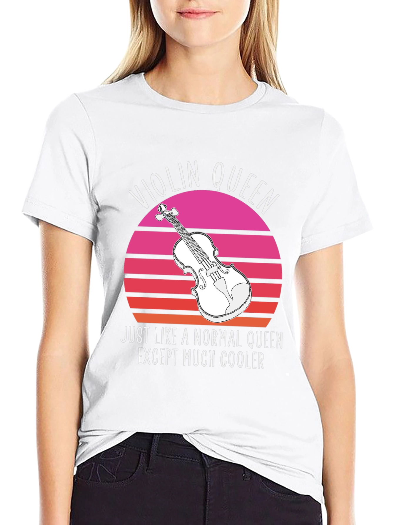 Violin Queen T-Shirt - Musician Gift