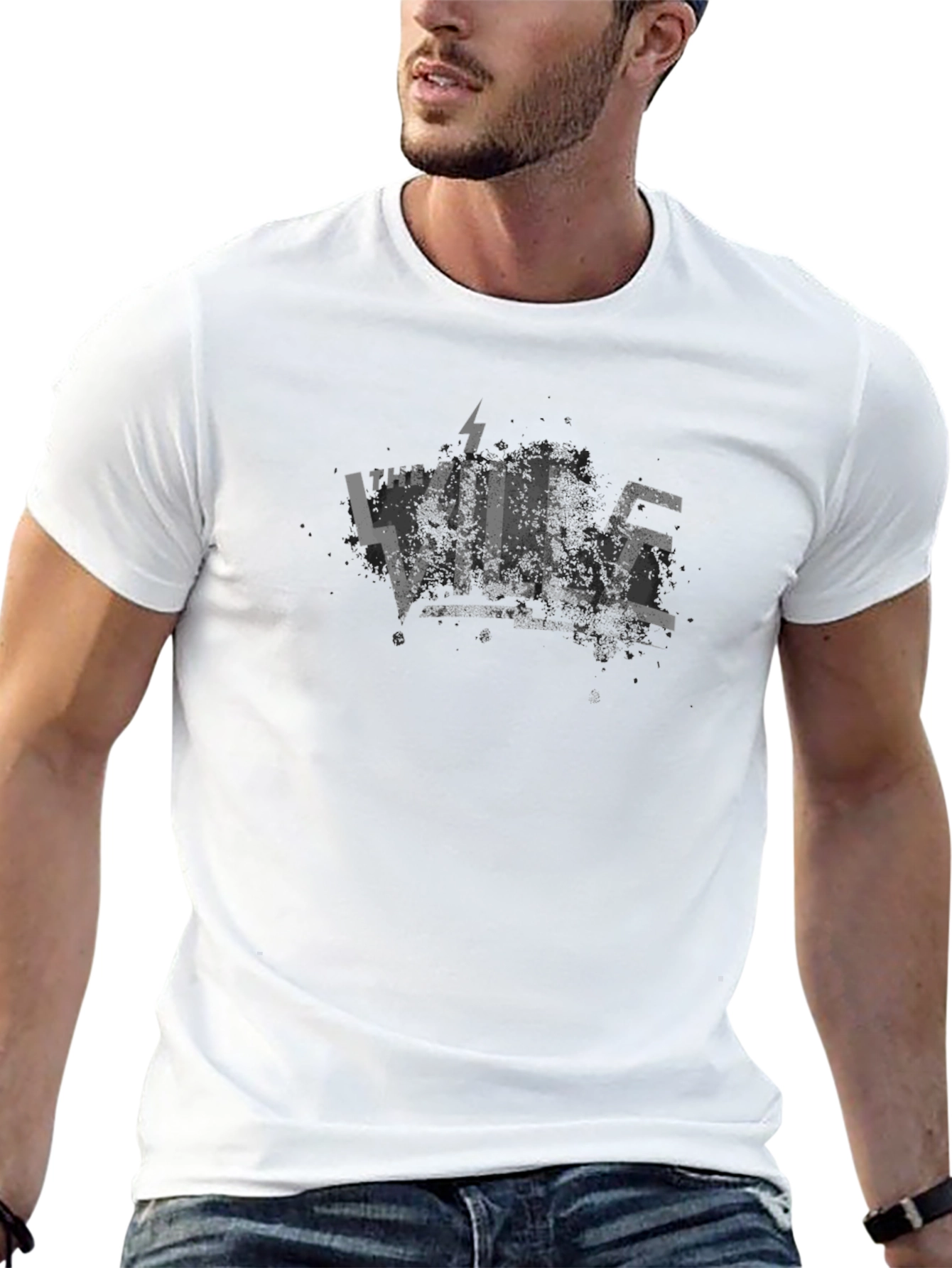 The Ville Graphic Tee - Black Cotton T-Shirt