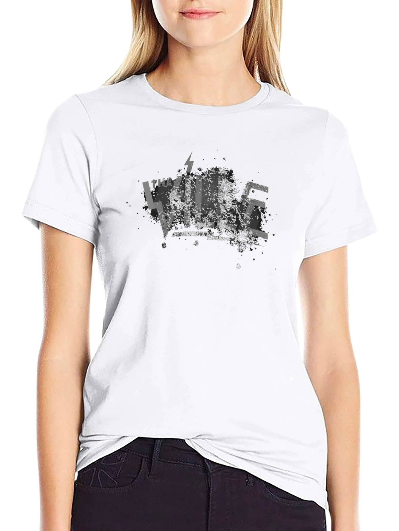 The Ville Graphic Tee - Black Cotton T-Shirt