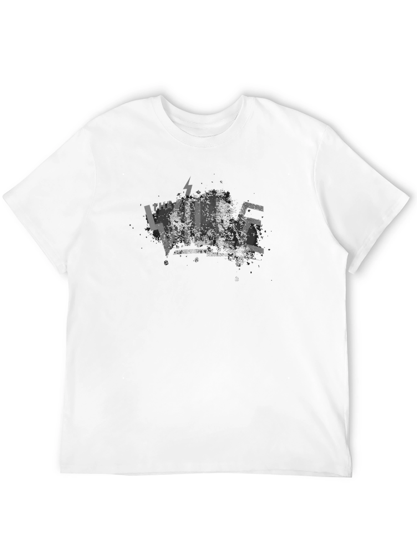 The Ville Graphic Tee - Black Cotton T-Shirt