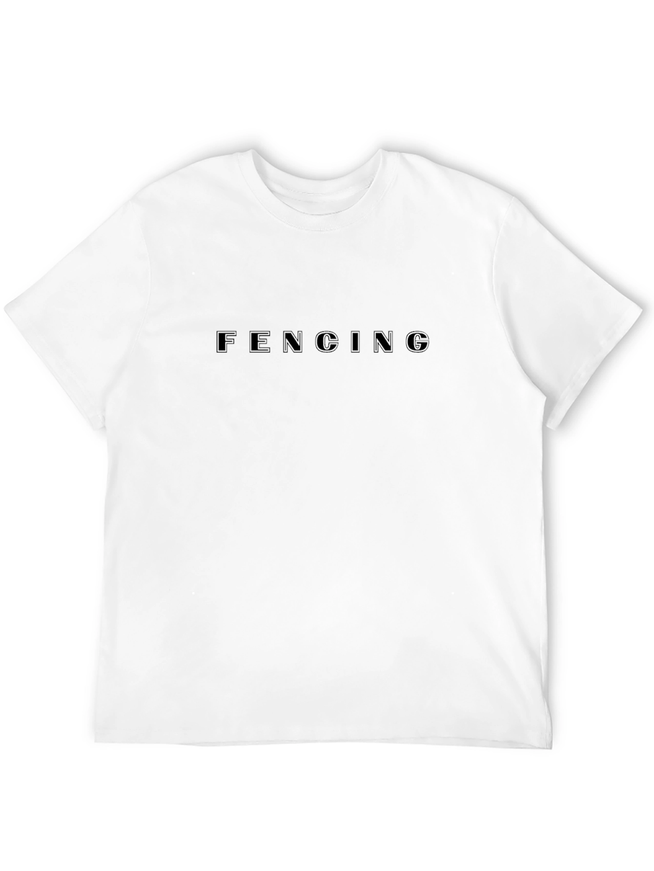 FENCING Tee - Classic Crew Neck Short Sleeve