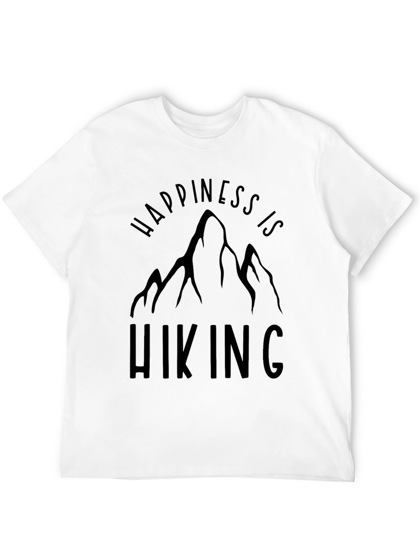 Happiness is Hiking Graphic T-Shirt