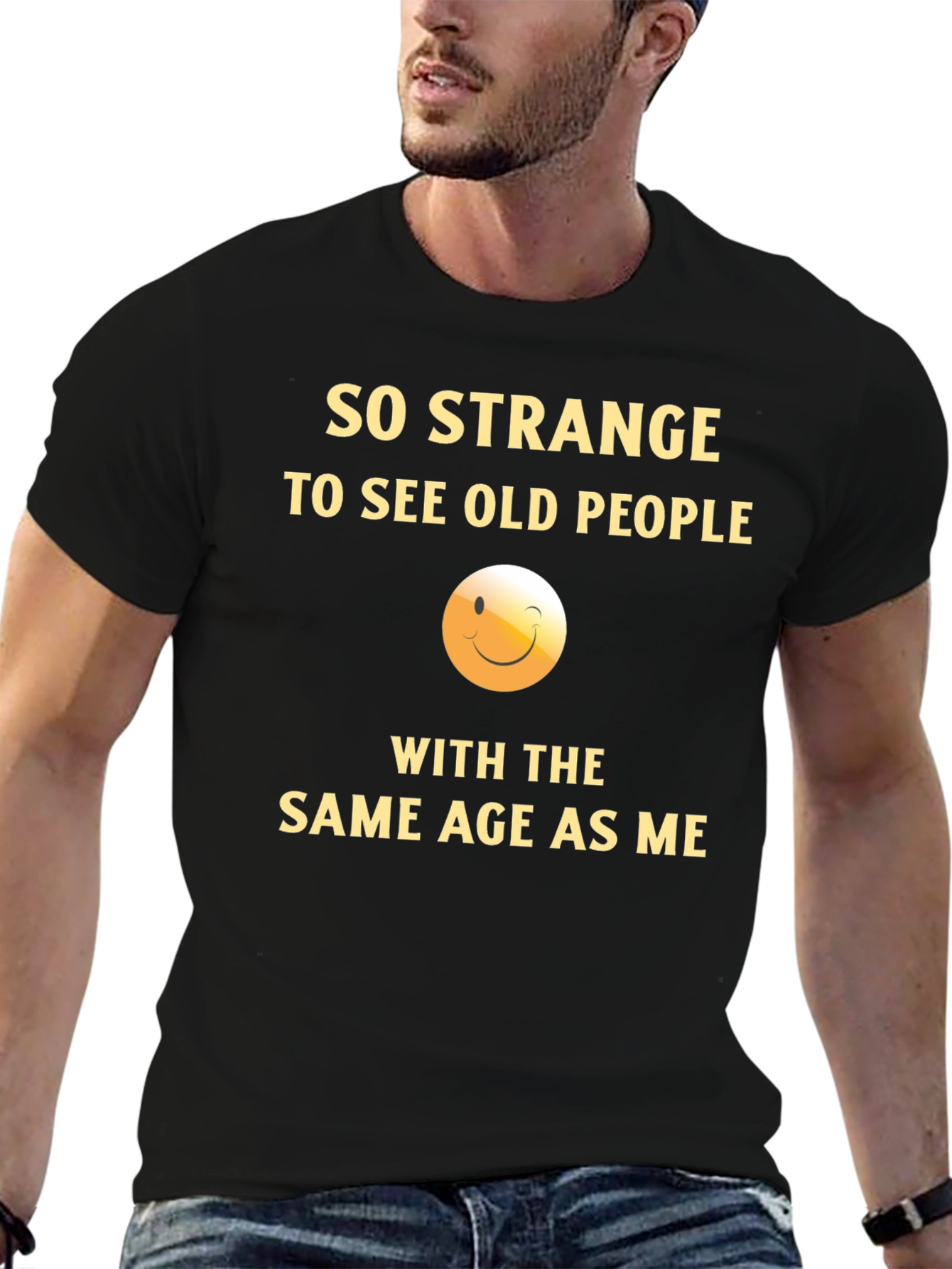Funny Same Age as Me Graphic T-Shirt