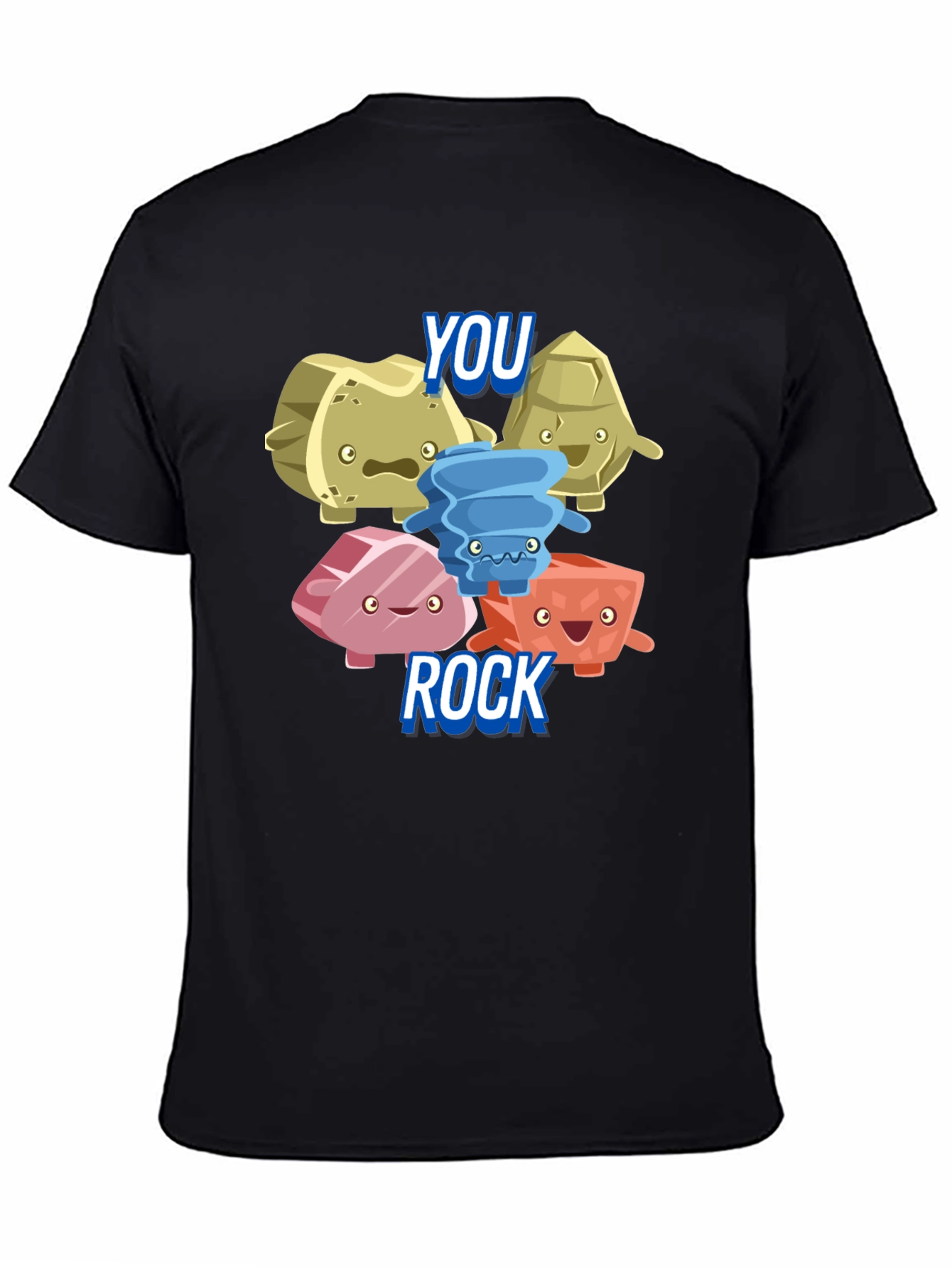You Rock T-Shirt: Funny Cartoon Rocks Graphic Tee