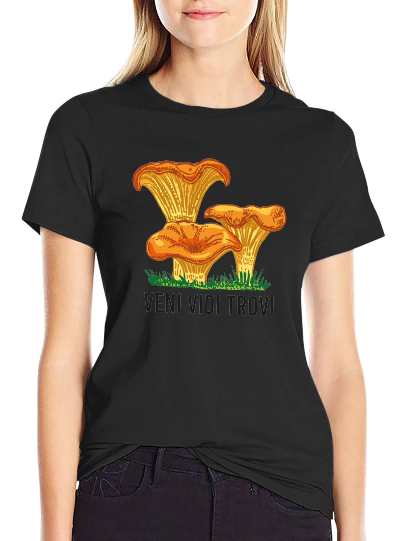 Mushroom Graphic Tee - Edible Fungi T-Shirt