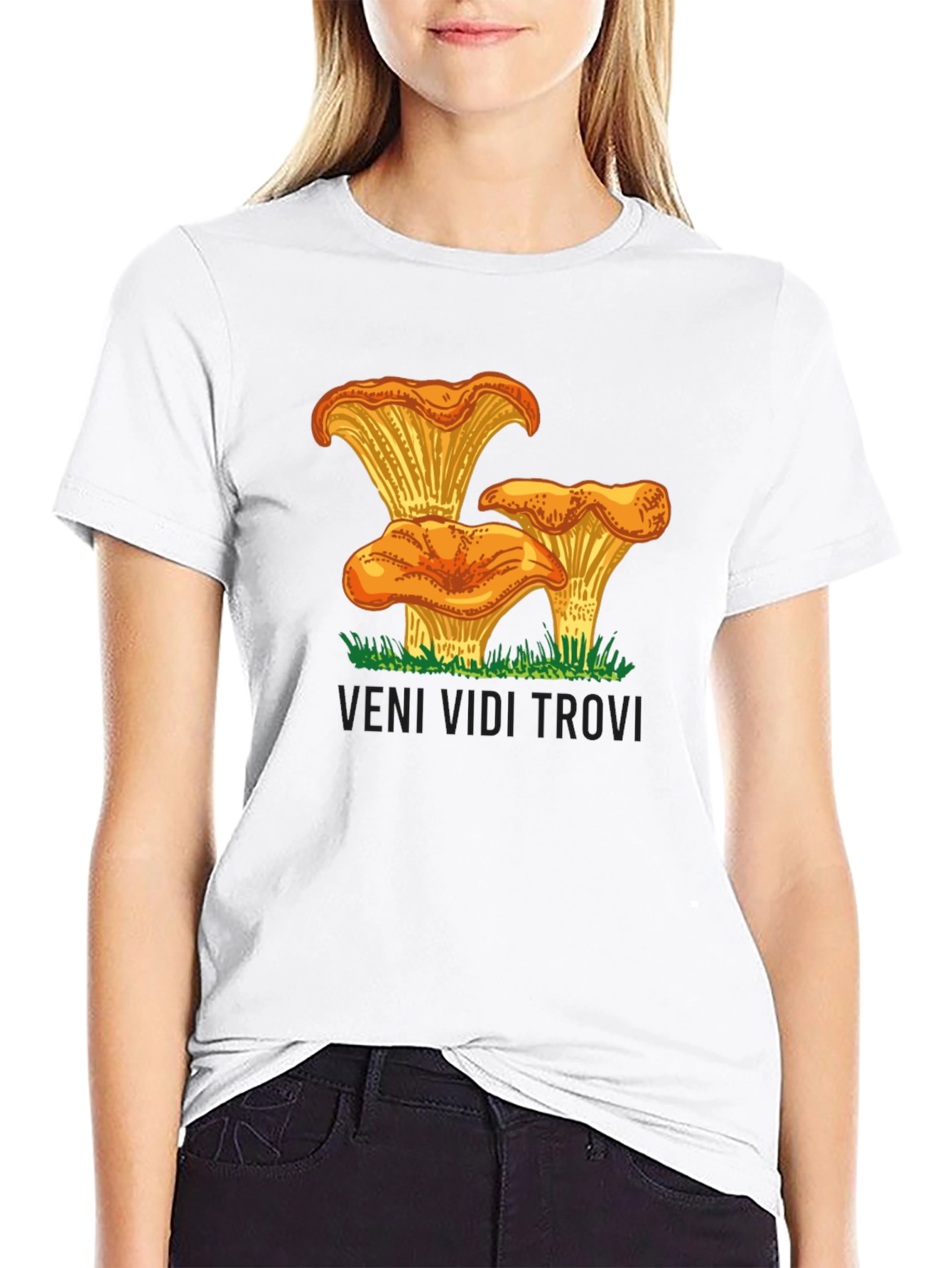 Mushroom Graphic Tee - Edible Fungi T-Shirt