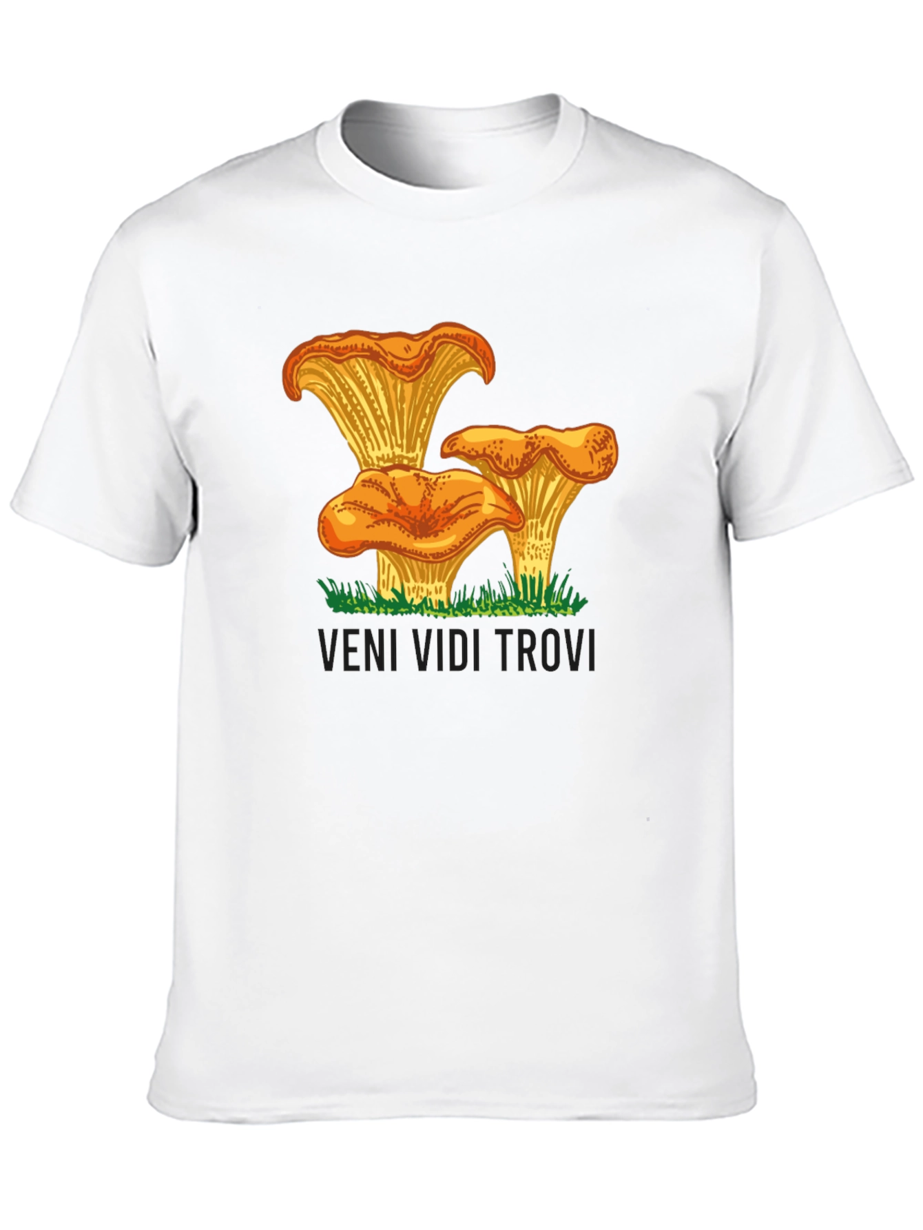 Mushroom Graphic Tee - Edible Fungi T-Shirt