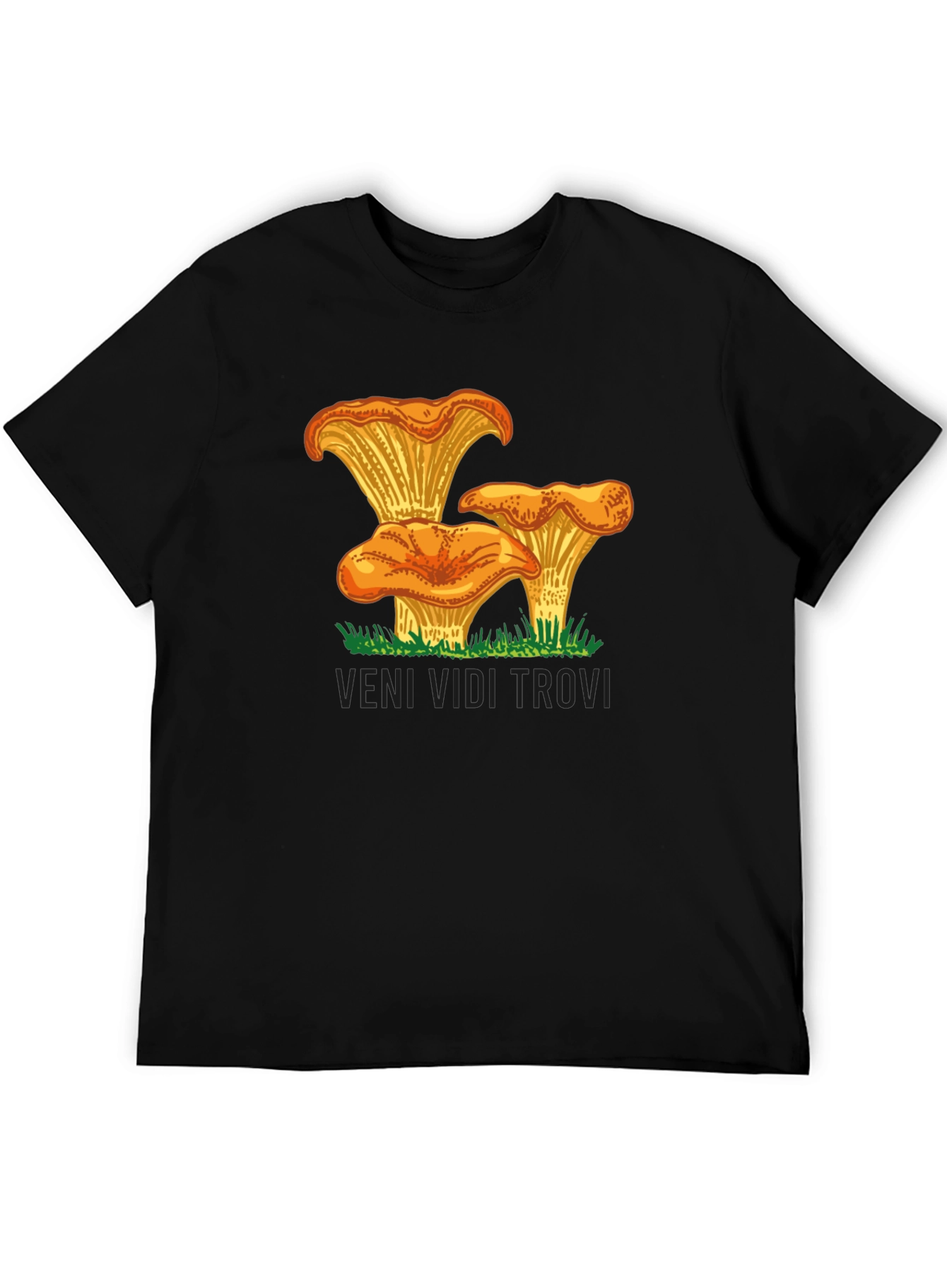 Mushroom Graphic Tee - Edible Fungi T-Shirt