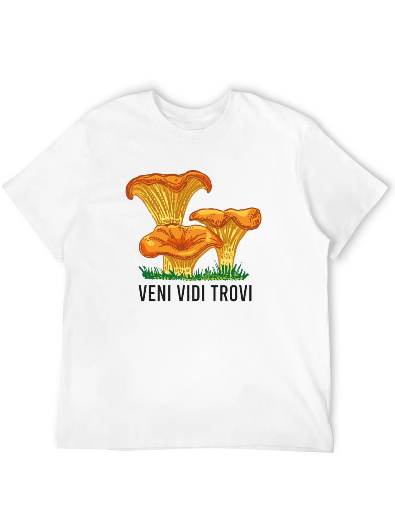 Mushroom Graphic Tee - Edible Fungi T-Shirt