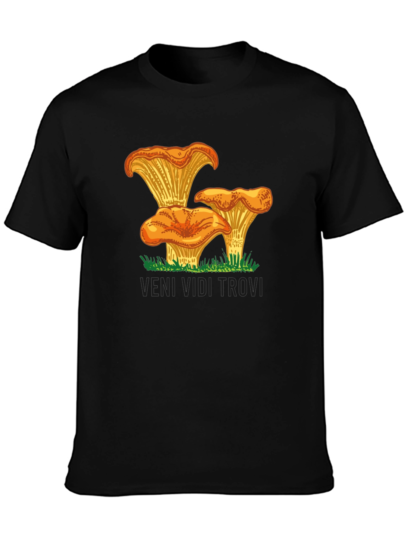 Mushroom Graphic Tee - Edible Fungi T-Shirt