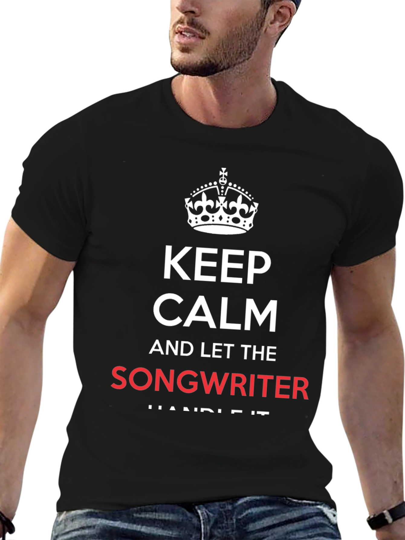 Keep Calm Songwriter Graphic Tee