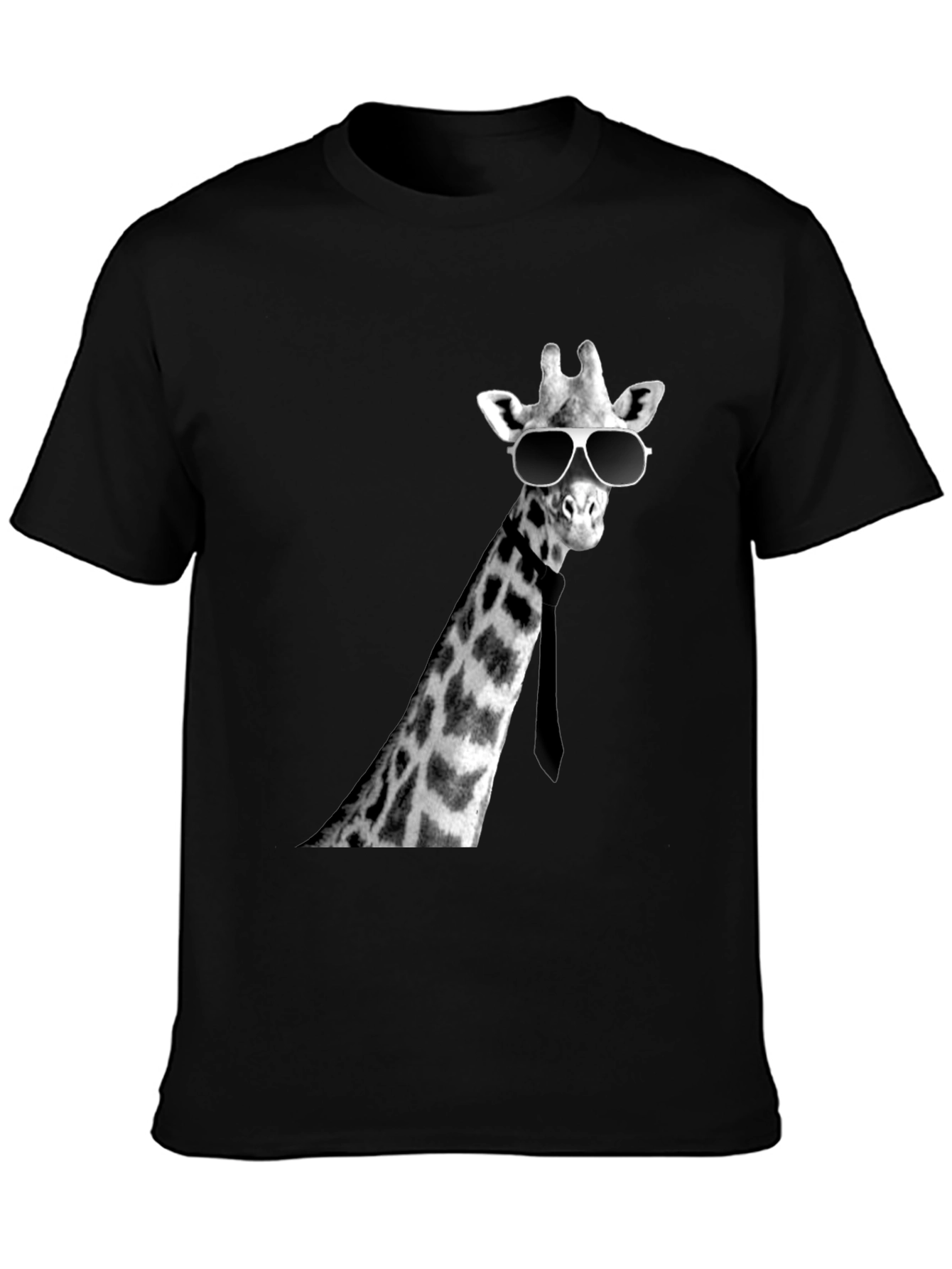 Cool Giraffe Tee - Novelty Graphic T-Shirt