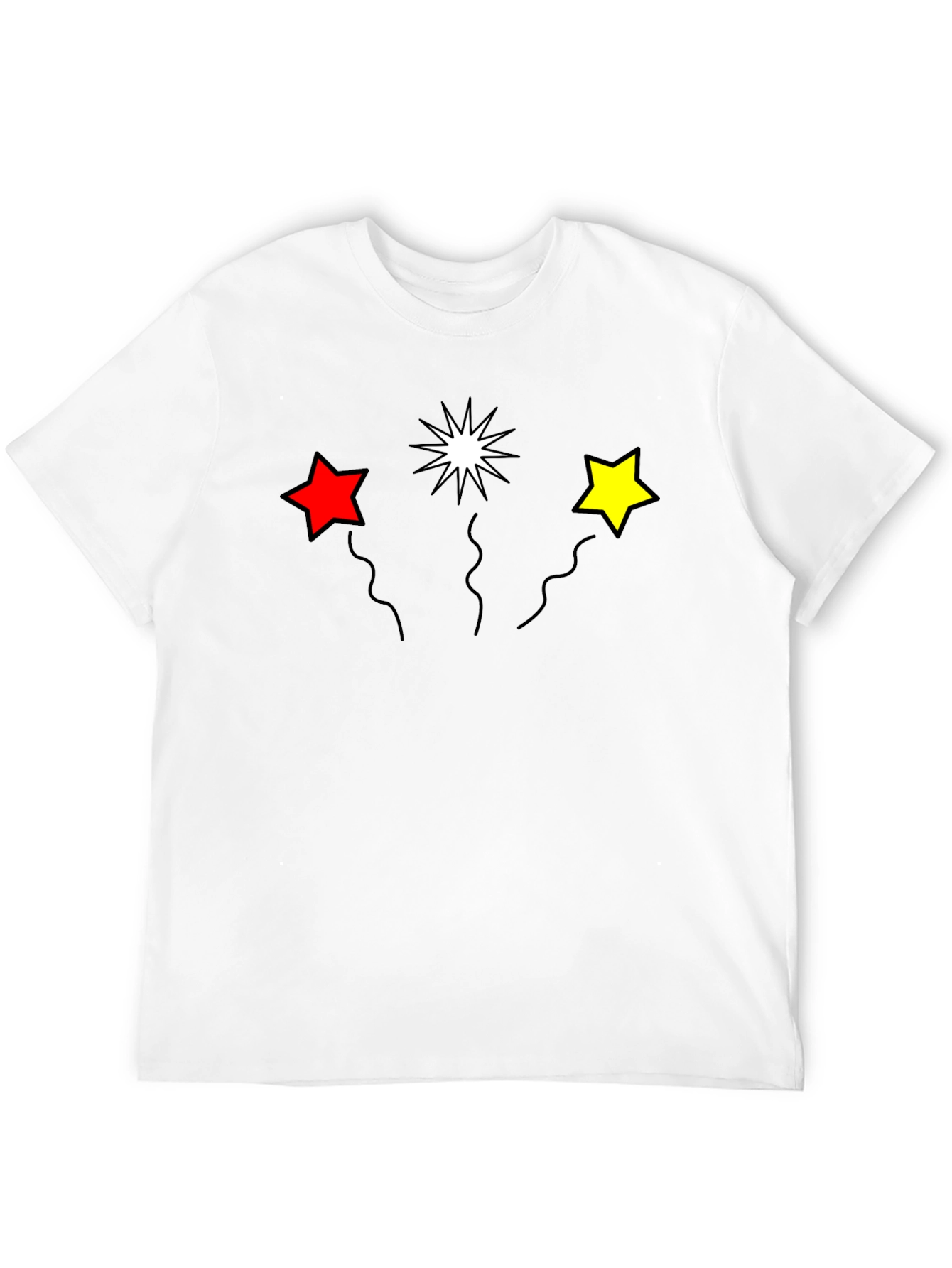 Stars T-Shirt - Black