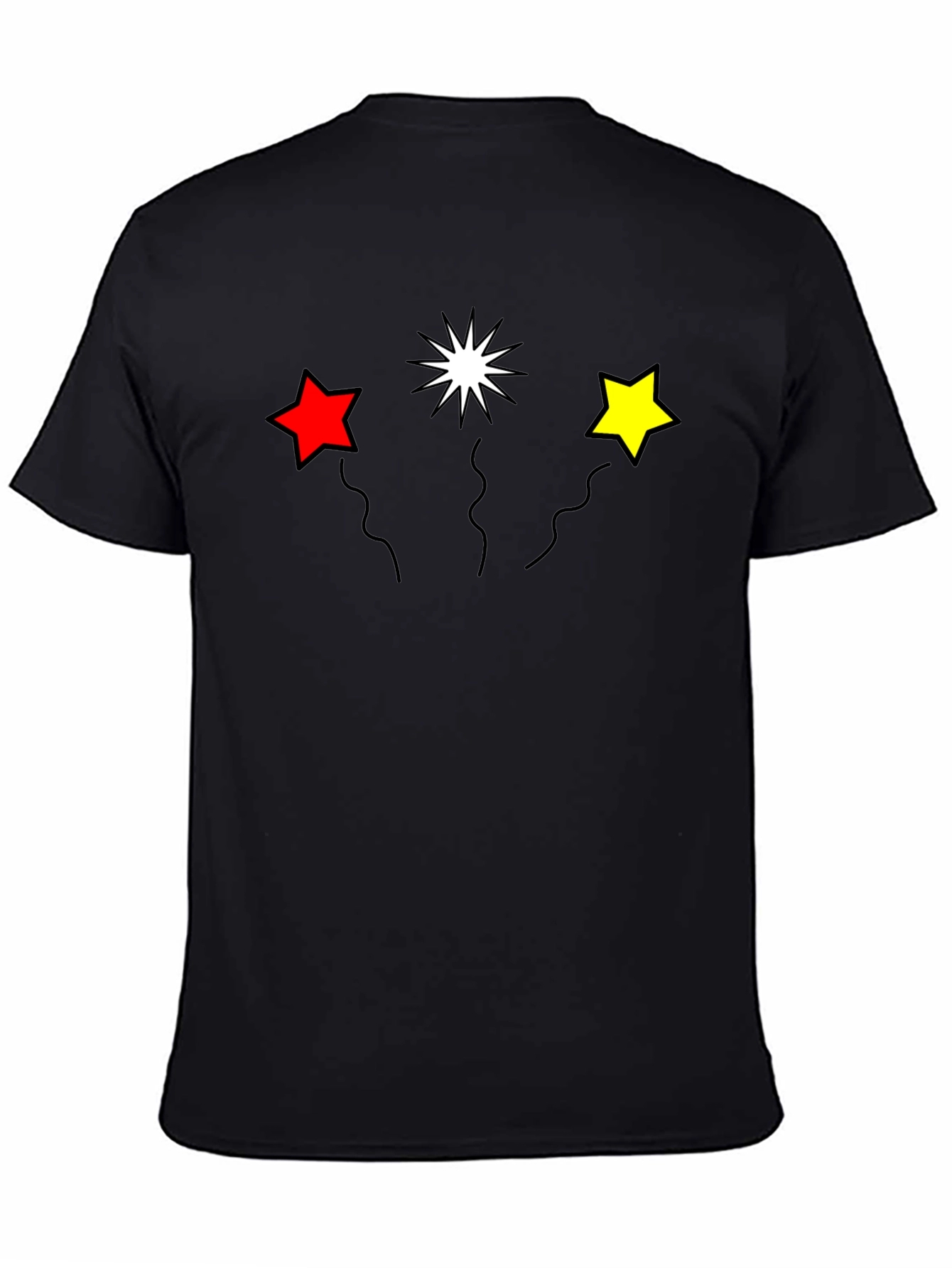 Stars T-Shirt - Black