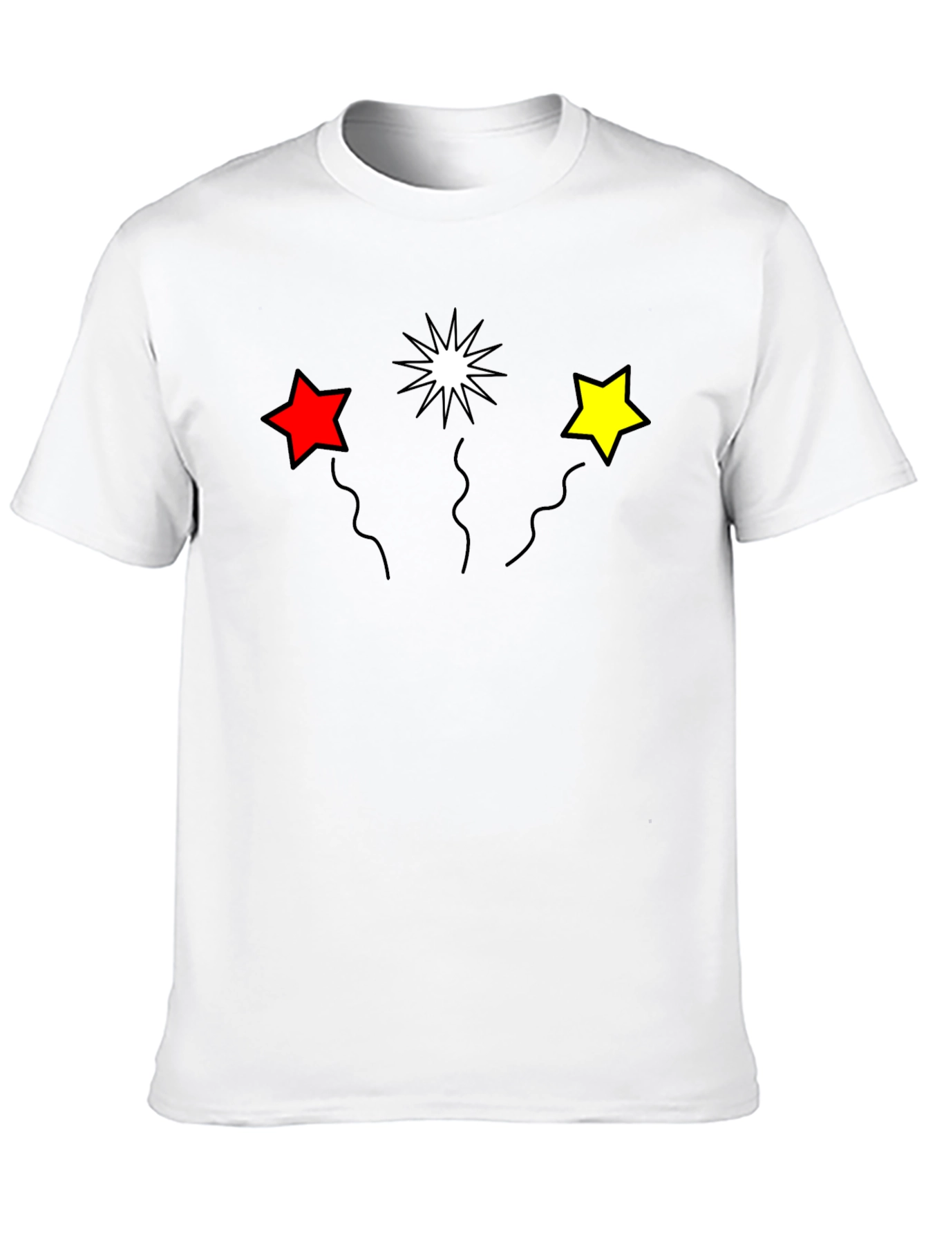 Stars T-Shirt - Black
