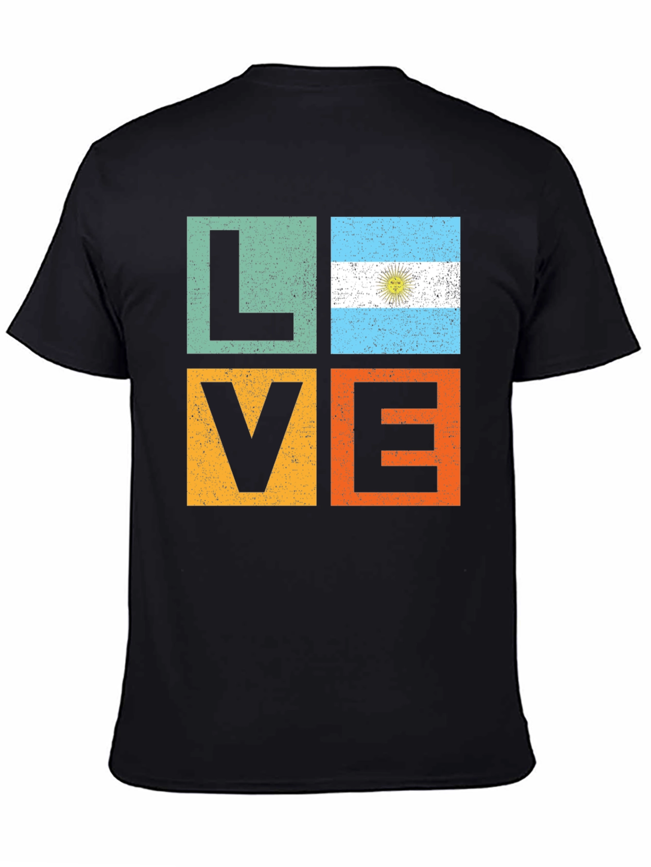Argentina Flag LOVE T-Shirt