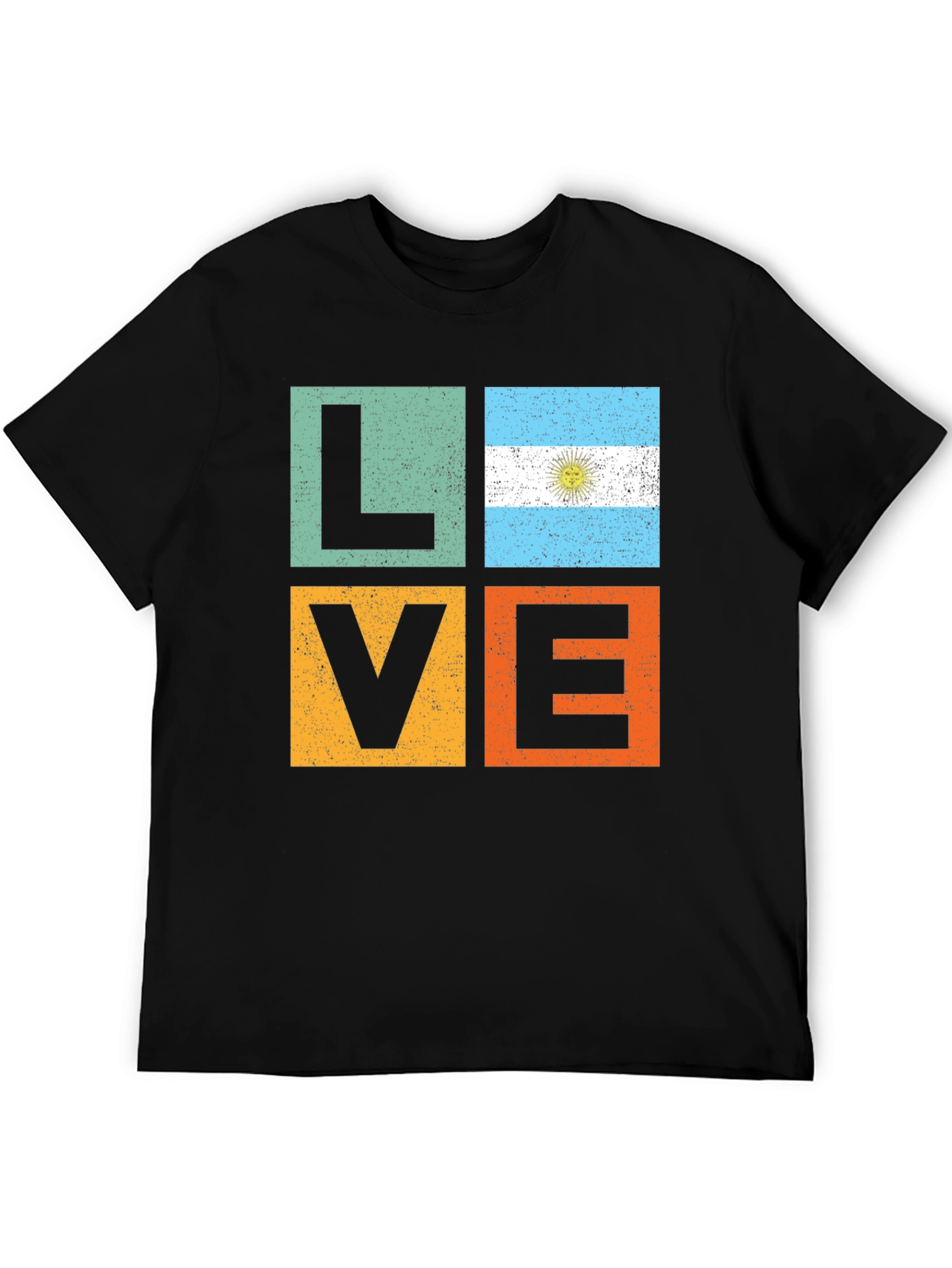 Argentina Flag LOVE T-Shirt