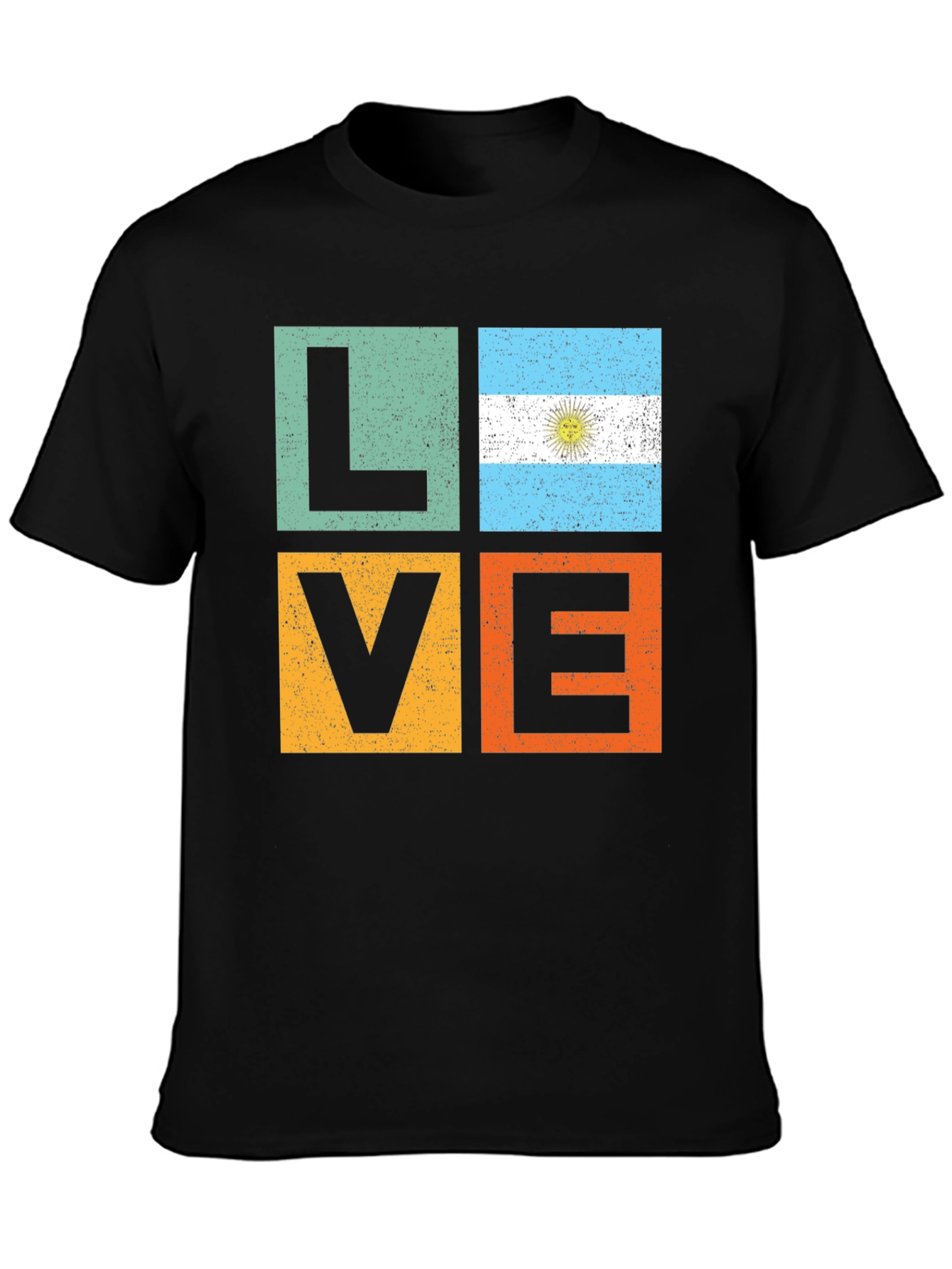 Argentina Flag LOVE T-Shirt