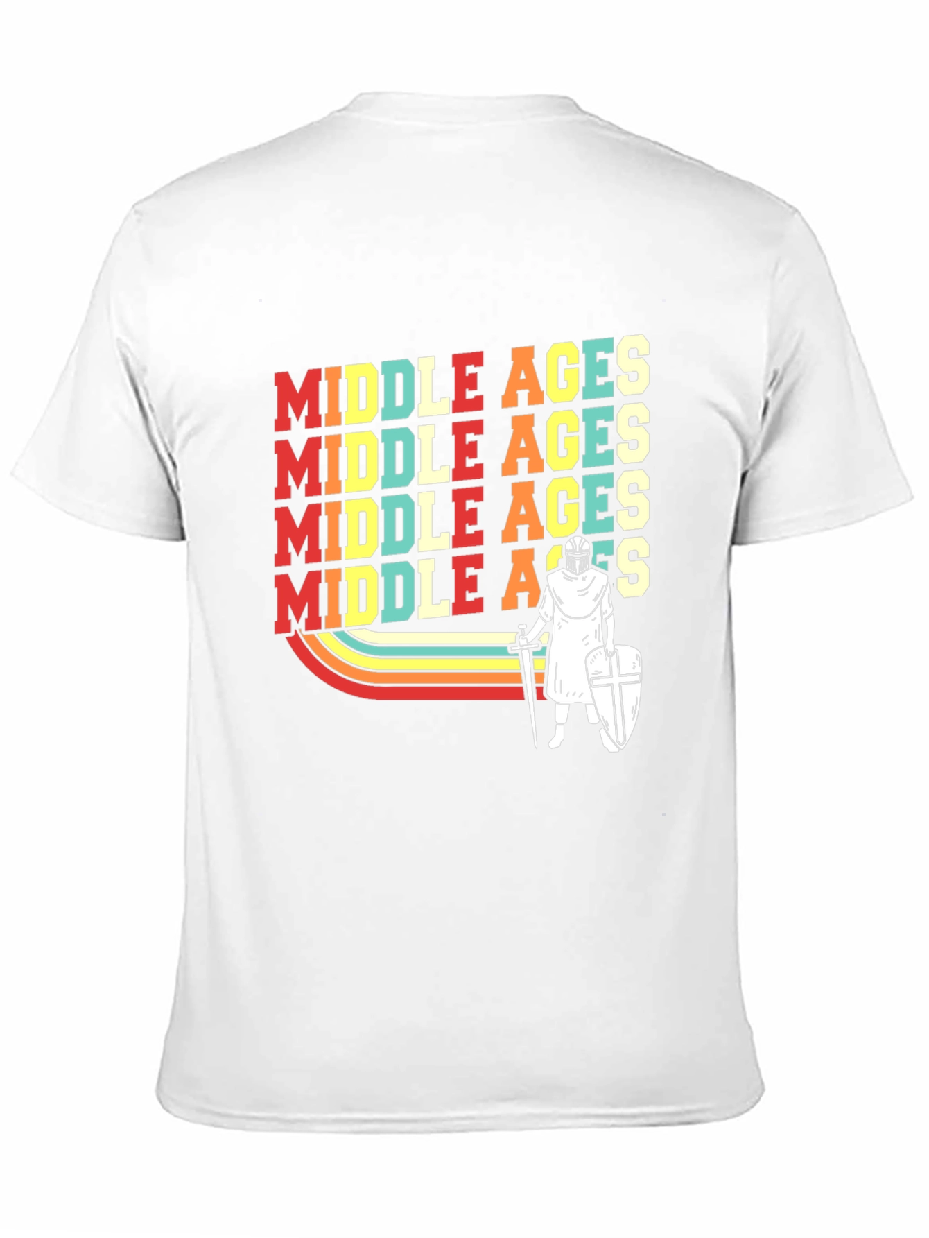 Middle Ages Retro Knight T-Shirt