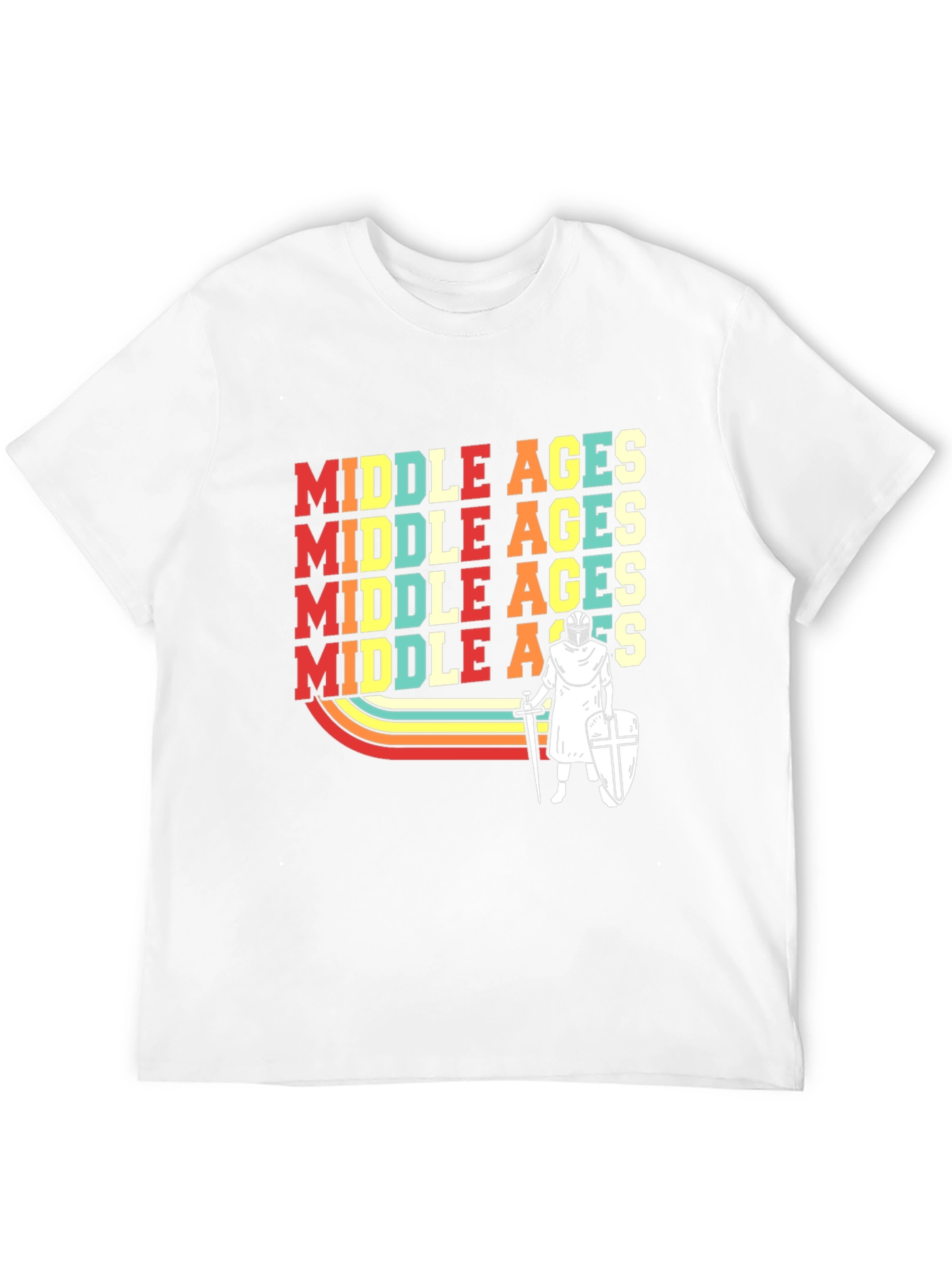 Middle Ages Retro Knight T-Shirt