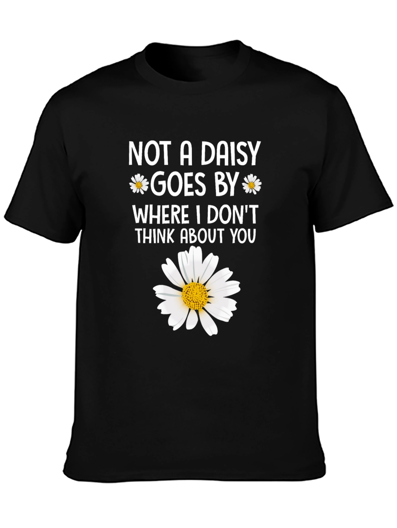 Daisy Graphic T-Shirt - Not a Daisy Goes By...