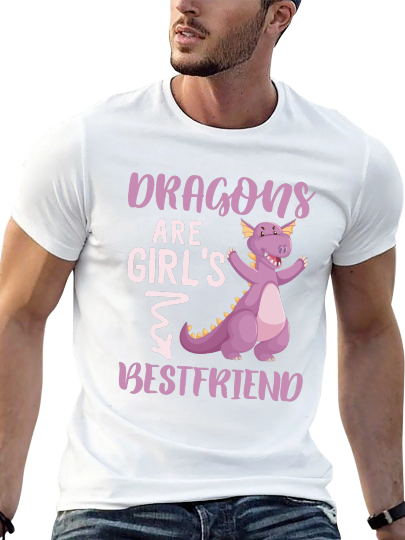 Dragon Bestfriend Graphic T-Shirt