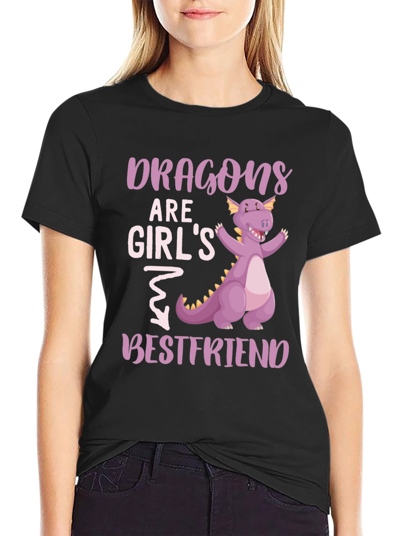 Dragon Bestfriend Graphic T-Shirt