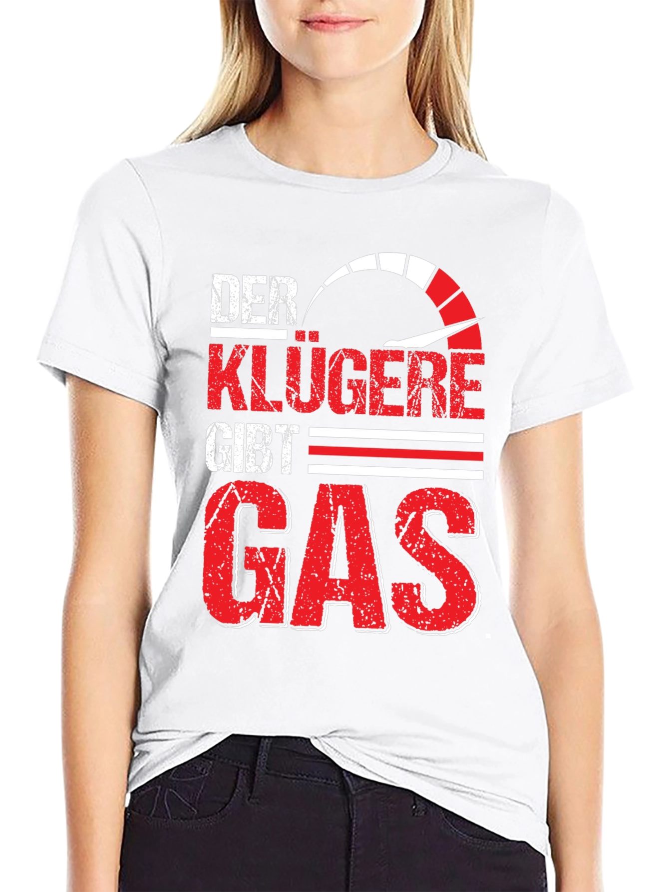 Der Klügere Gibt Gas Graphic Tee