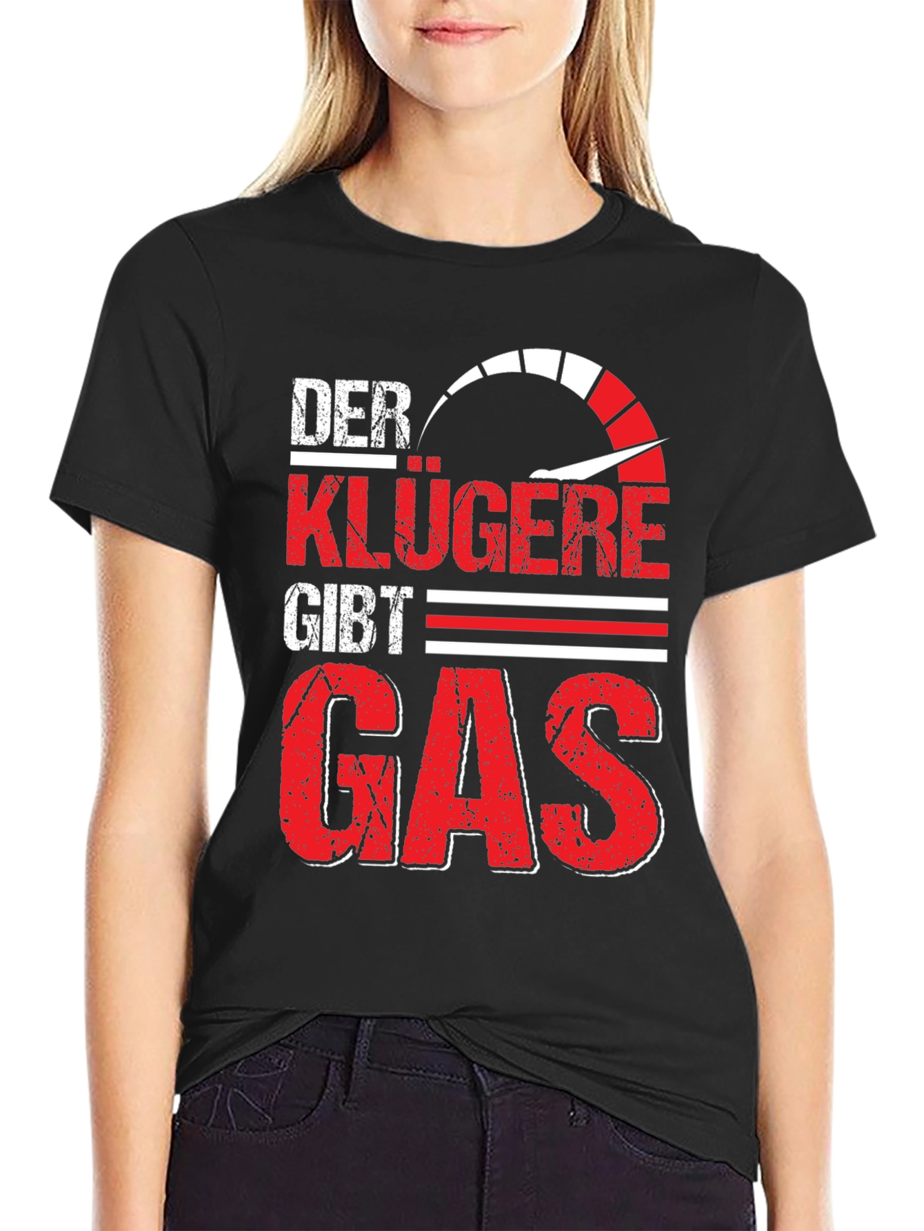 Der Klügere Gibt Gas Graphic Tee