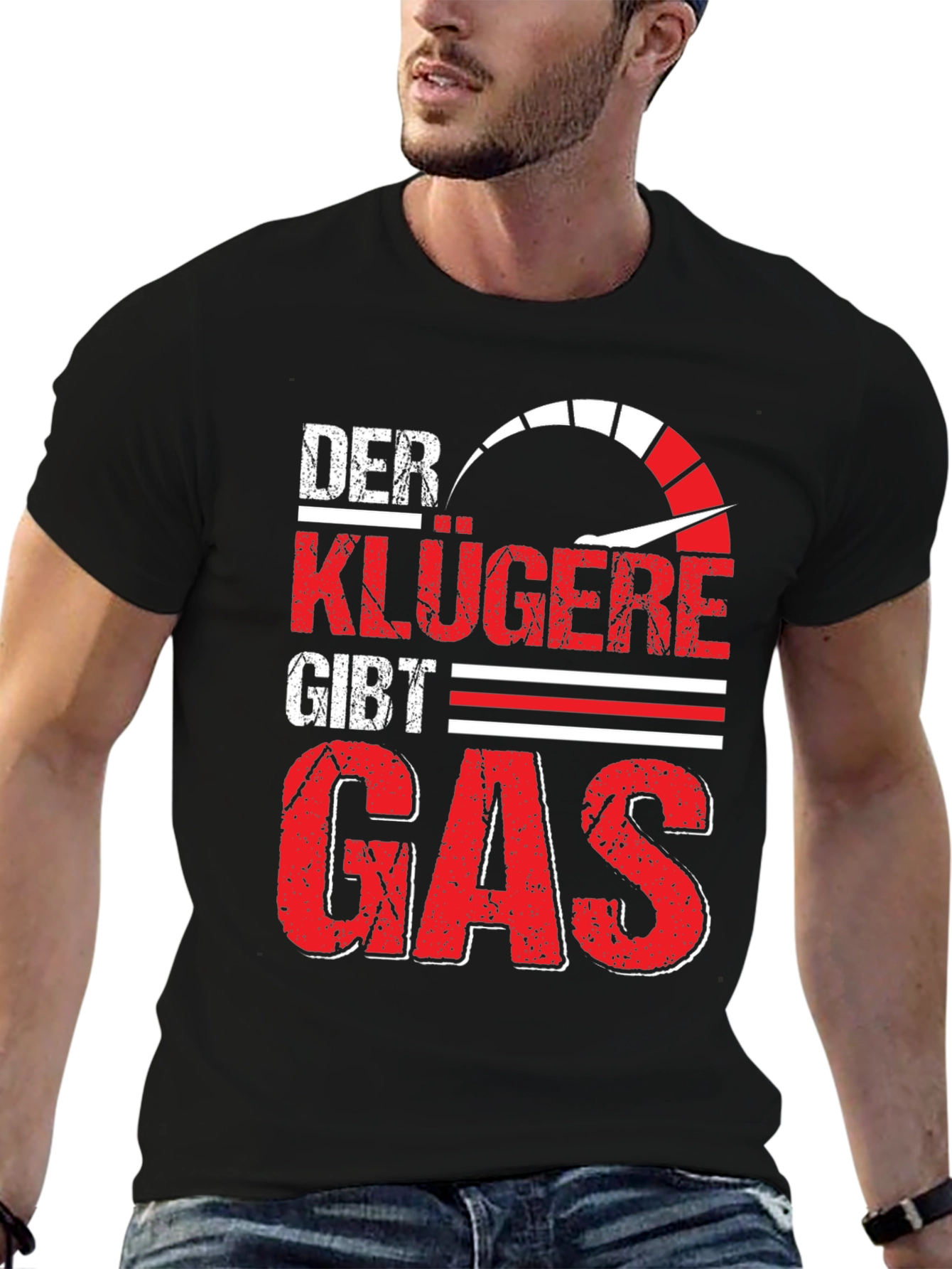 Der Klügere Gibt Gas Graphic Tee