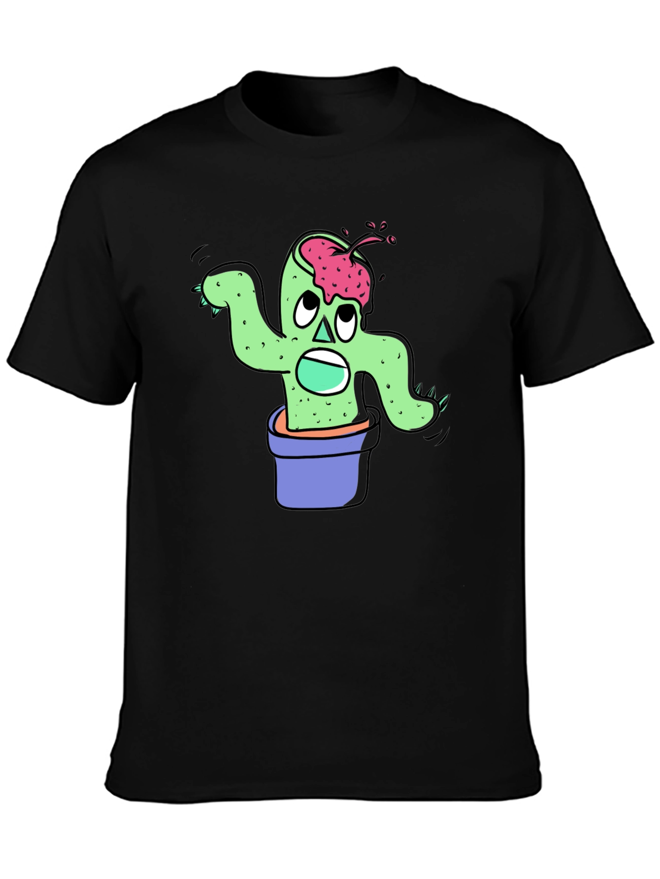 Zombie Cactus Plant T-Shirt