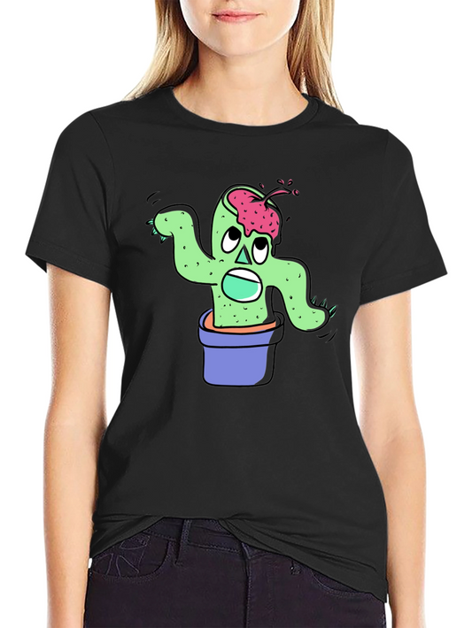 Zombie Cactus Plant T-Shirt