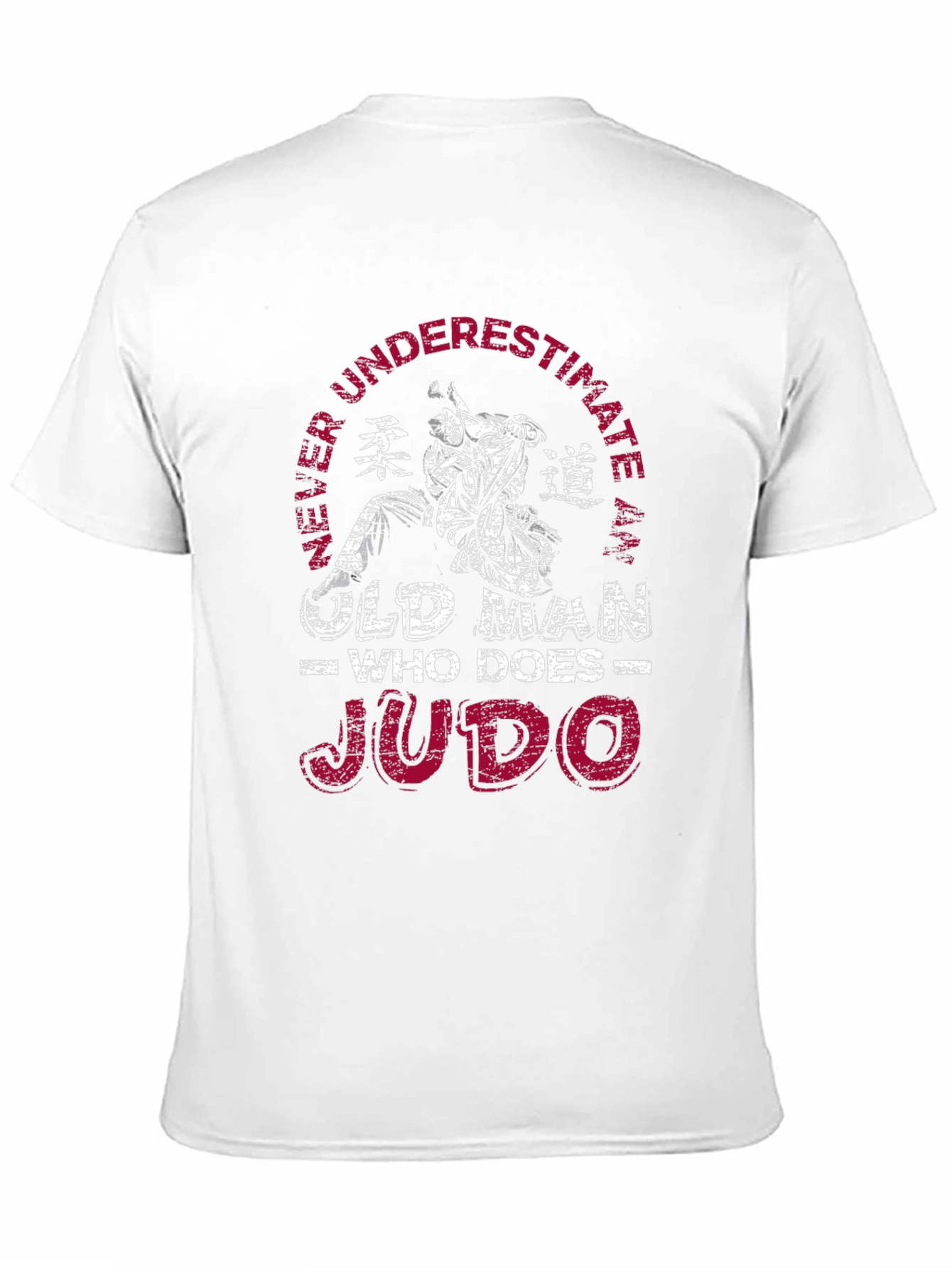Never Underestimate an Old Man Who Does Judo T-Shirt