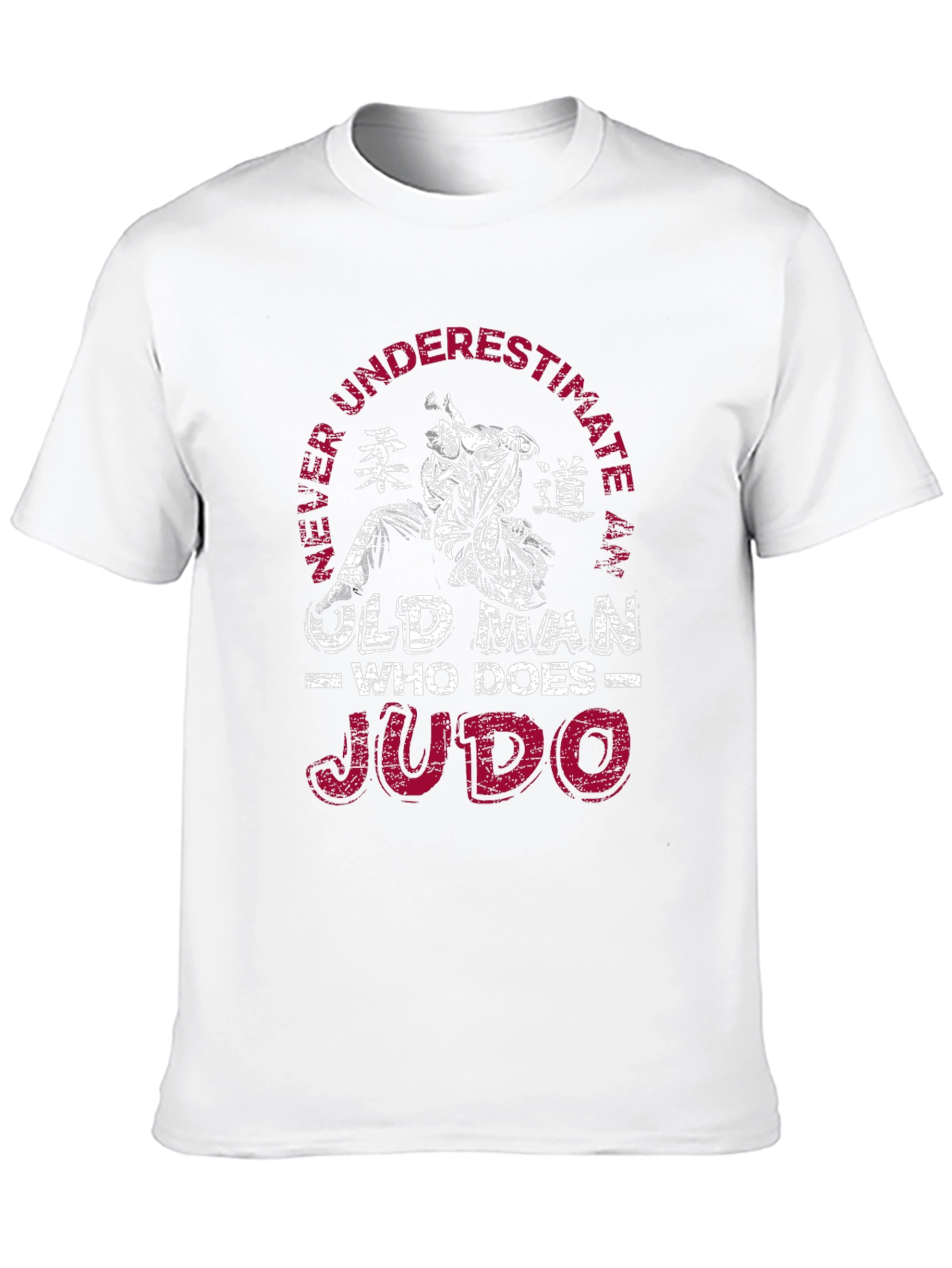 Never Underestimate an Old Man Who Does Judo T-Shirt