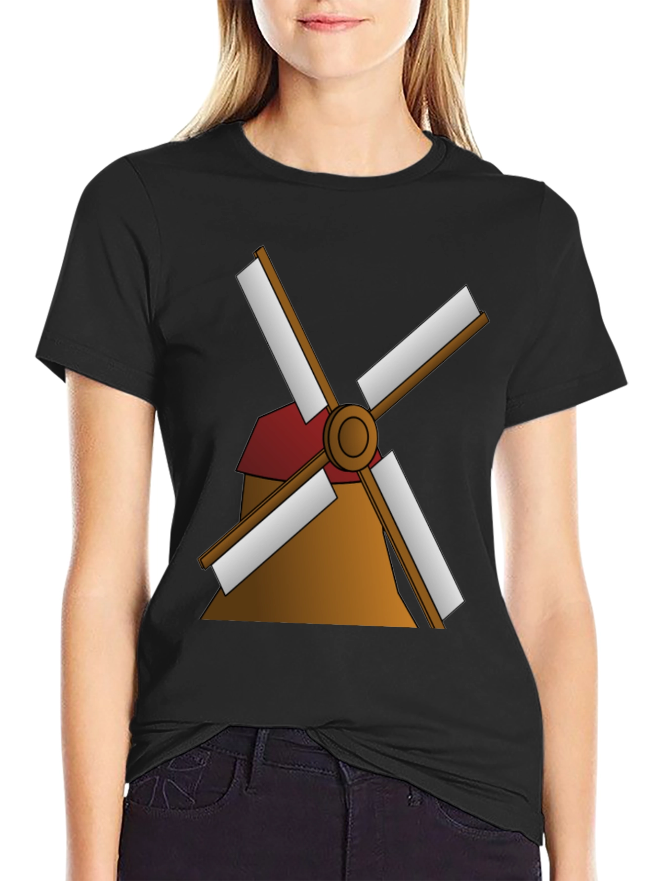Windmill Graphic Tee - Classic Style